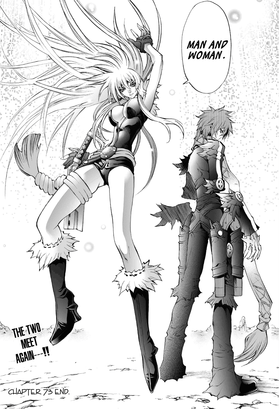 Mahou Tsukai Kurohime Chapter 73 page 24 - Chapter 73: A God Descends