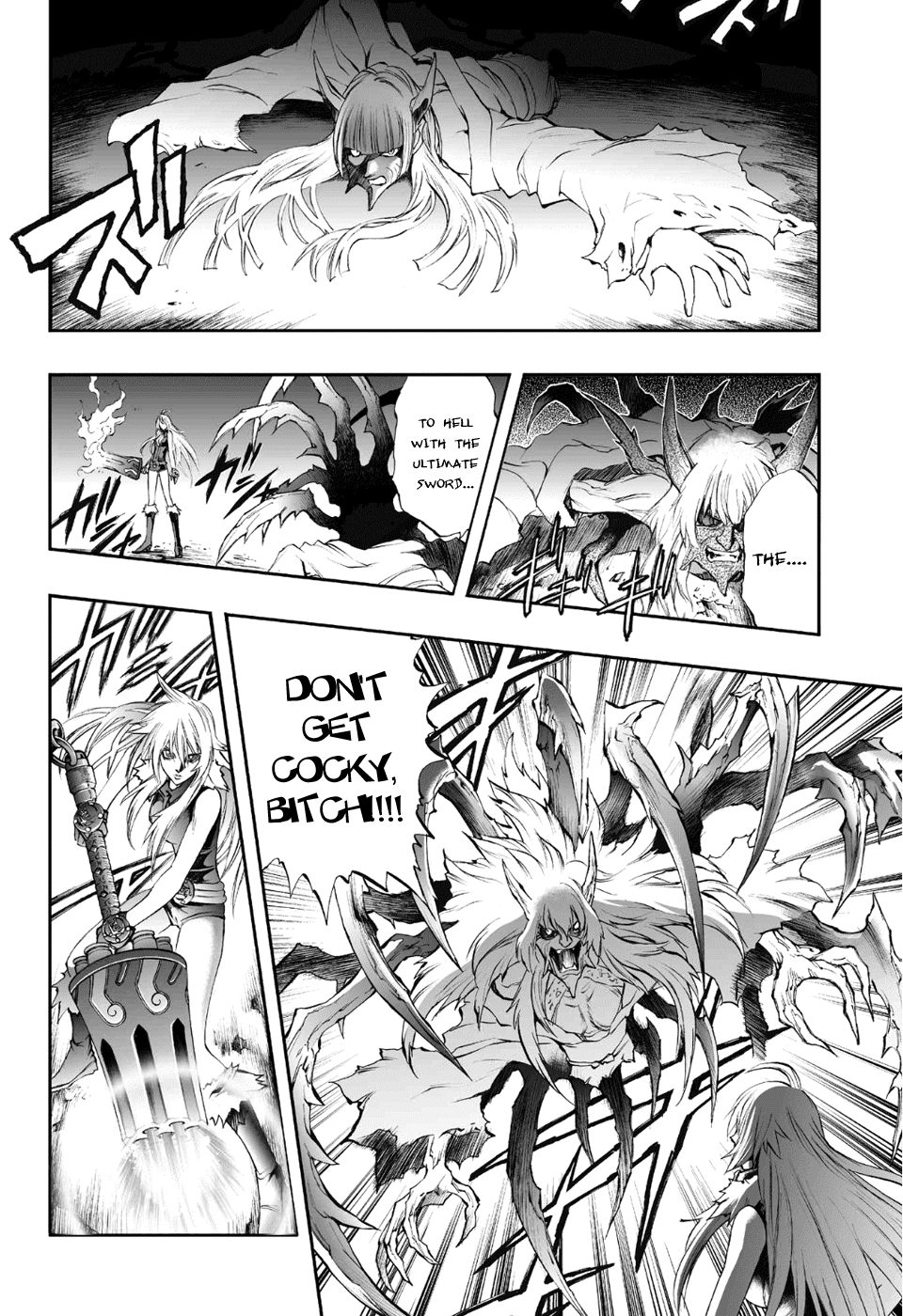 Mahou Tsukai Kurohime Chapter 73 page 3 - Chapter 73: A God Descends