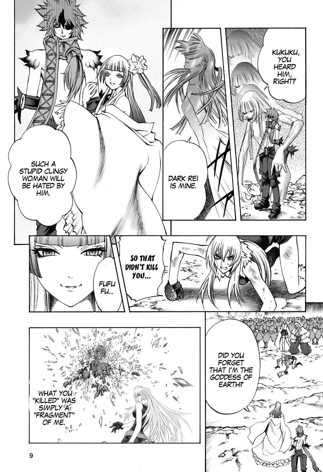 Mahou Tsukai Kurohime Chapter 74 page 10 - Chapter 74: The Planet`s Life