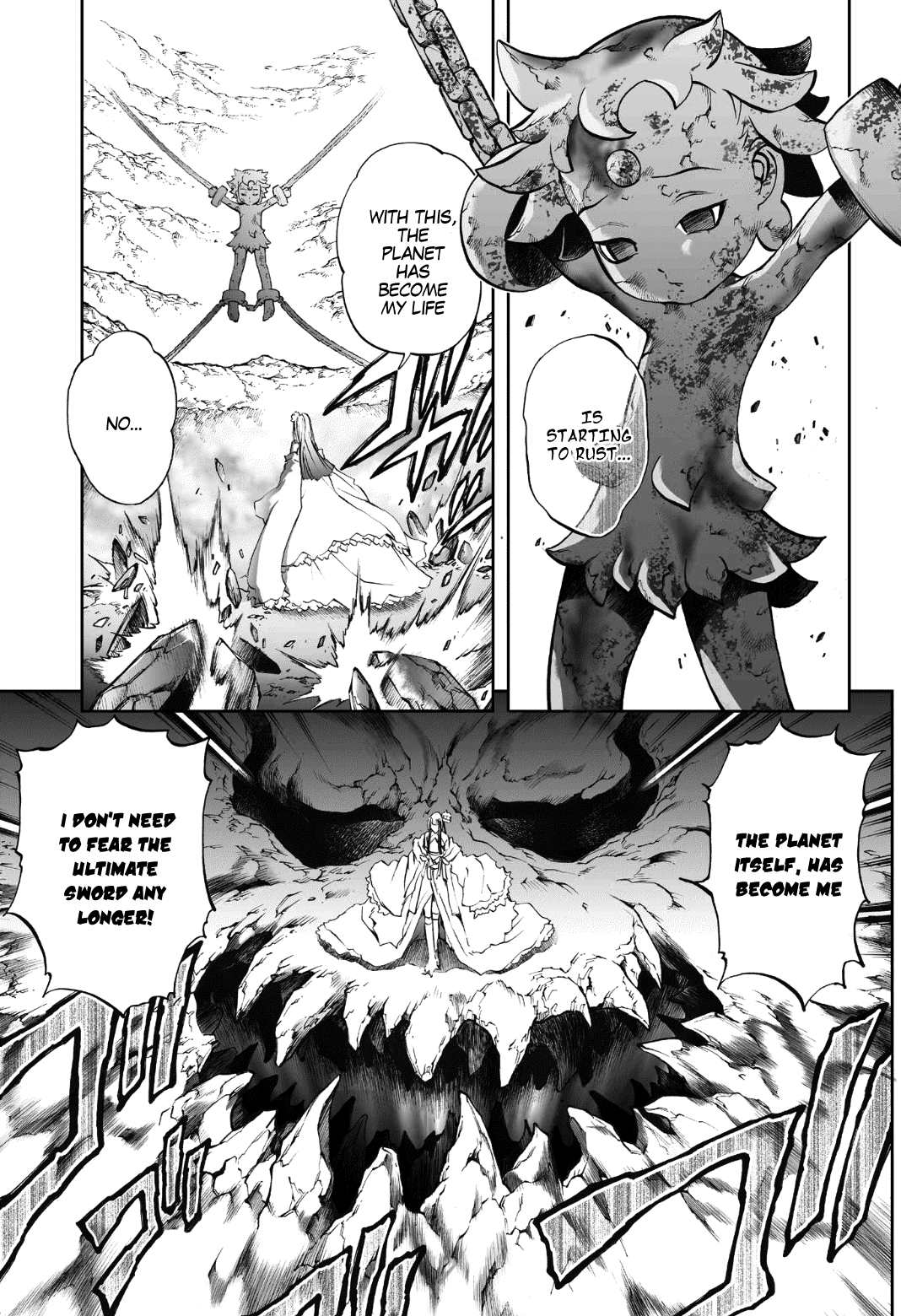 Mahou Tsukai Kurohime Chapter 74 page 14 - Chapter 74: The Planet`s Life