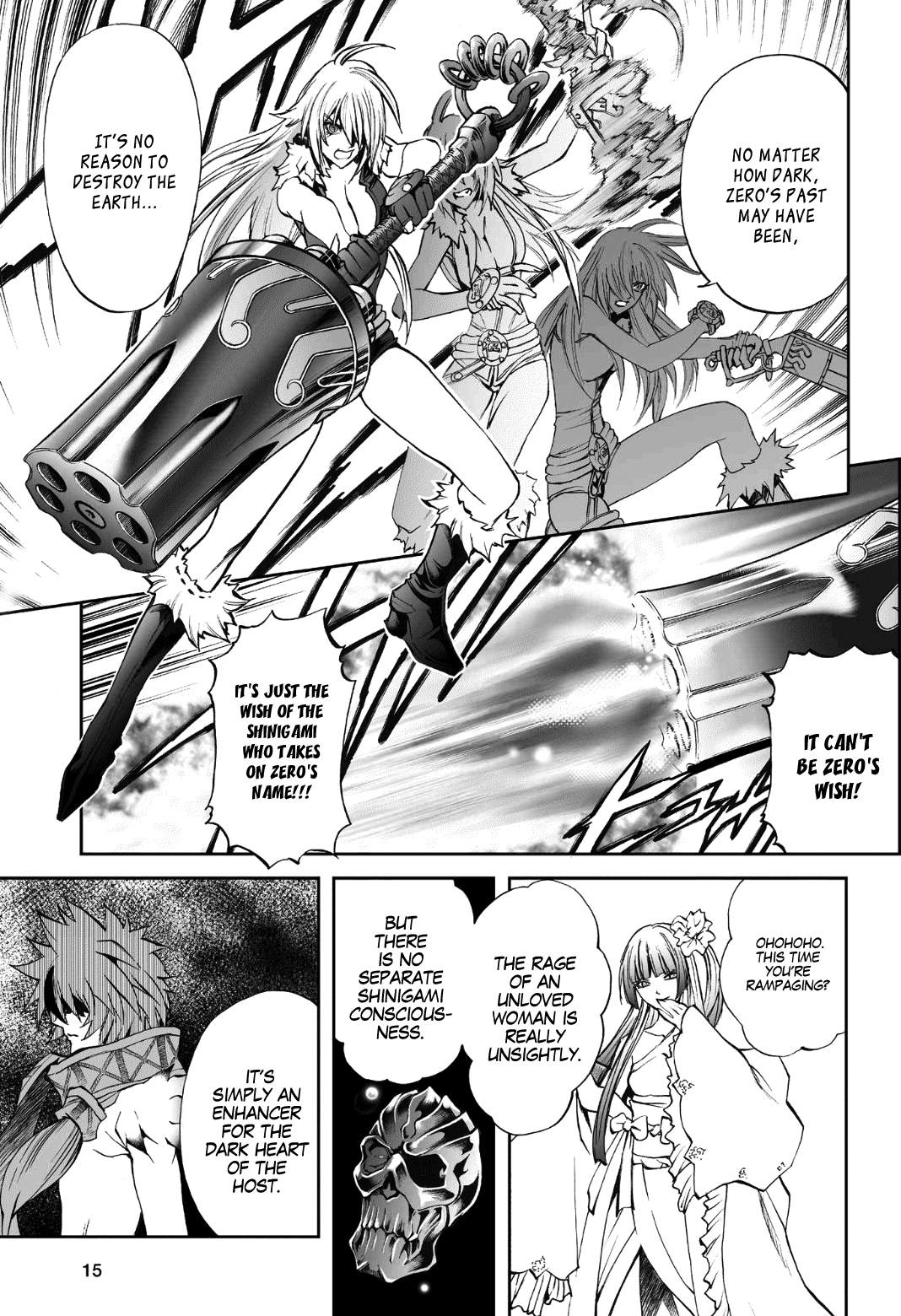 Mahou Tsukai Kurohime Chapter 74 page 16 - Chapter 74: The Planet`s Life
