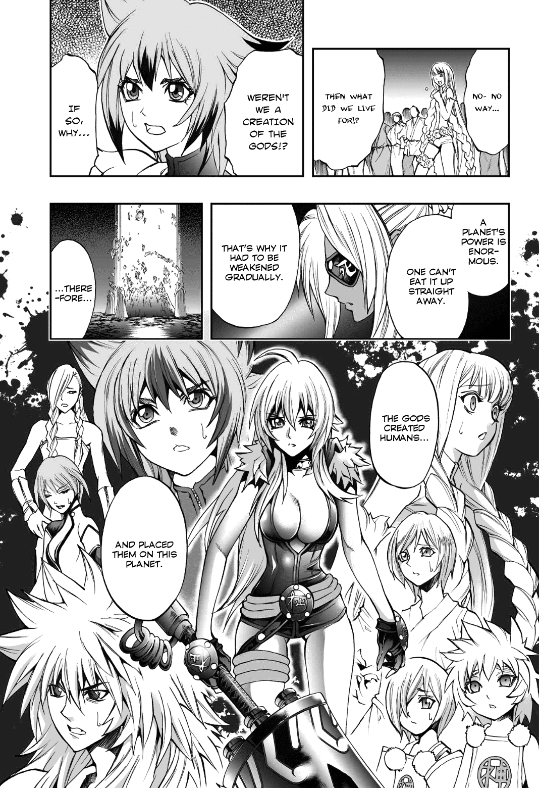 Mahou Tsukai Kurohime Chapter 74 page 20 - Chapter 74: The Planet`s Life