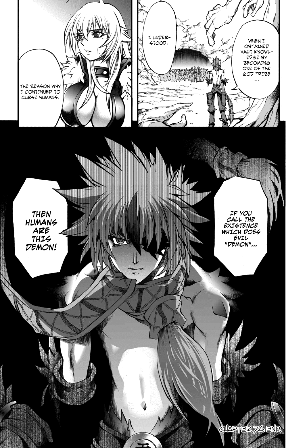 Mahou Tsukai Kurohime Chapter 74 page 21 - Chapter 74: The Planet`s Life