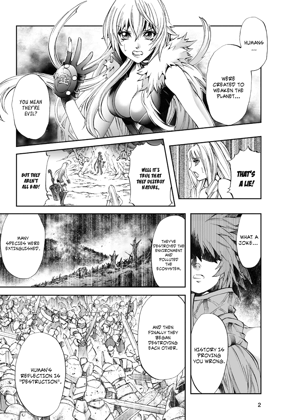 Mahou Tsukai Kurohime Chapter 75 page 3 - Chapter 75: Hidden Feeling