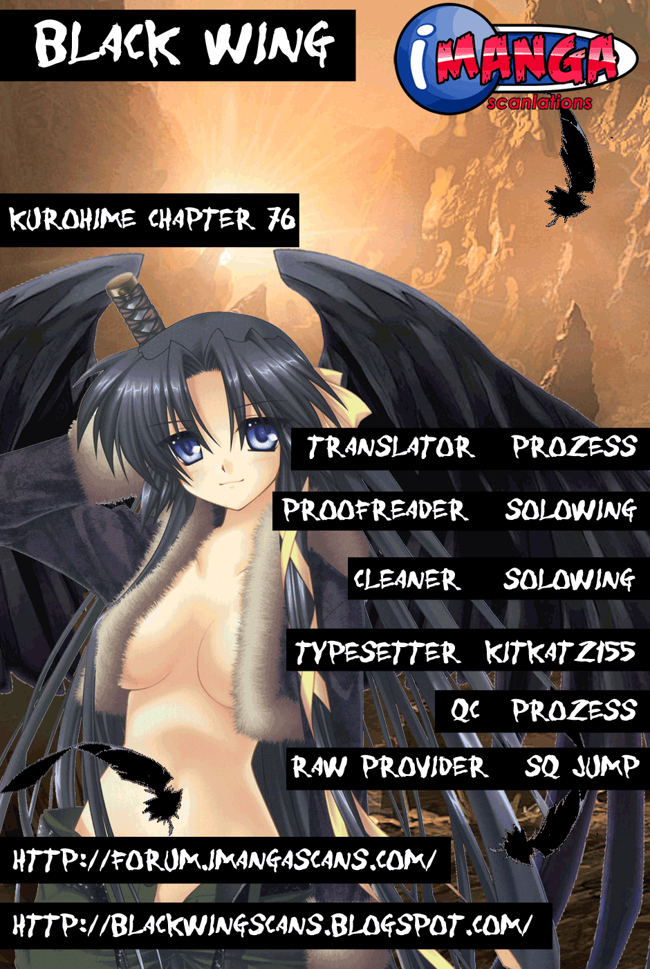 Mahou Tsukai Kurohime Chapter 76 page 1 - Chapter 76: First Love