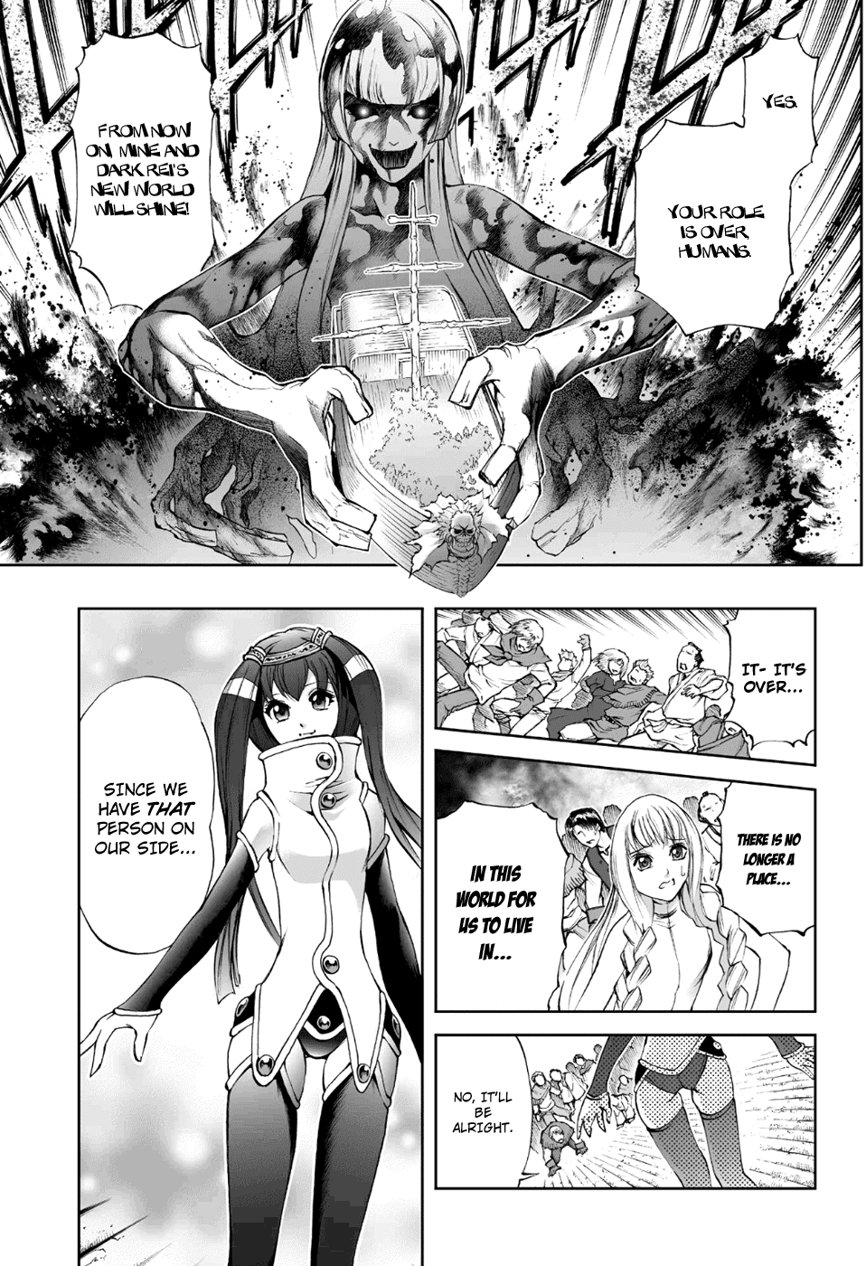 Mahou Tsukai Kurohime Chapter 76 page 18 - Chapter 76: First Love