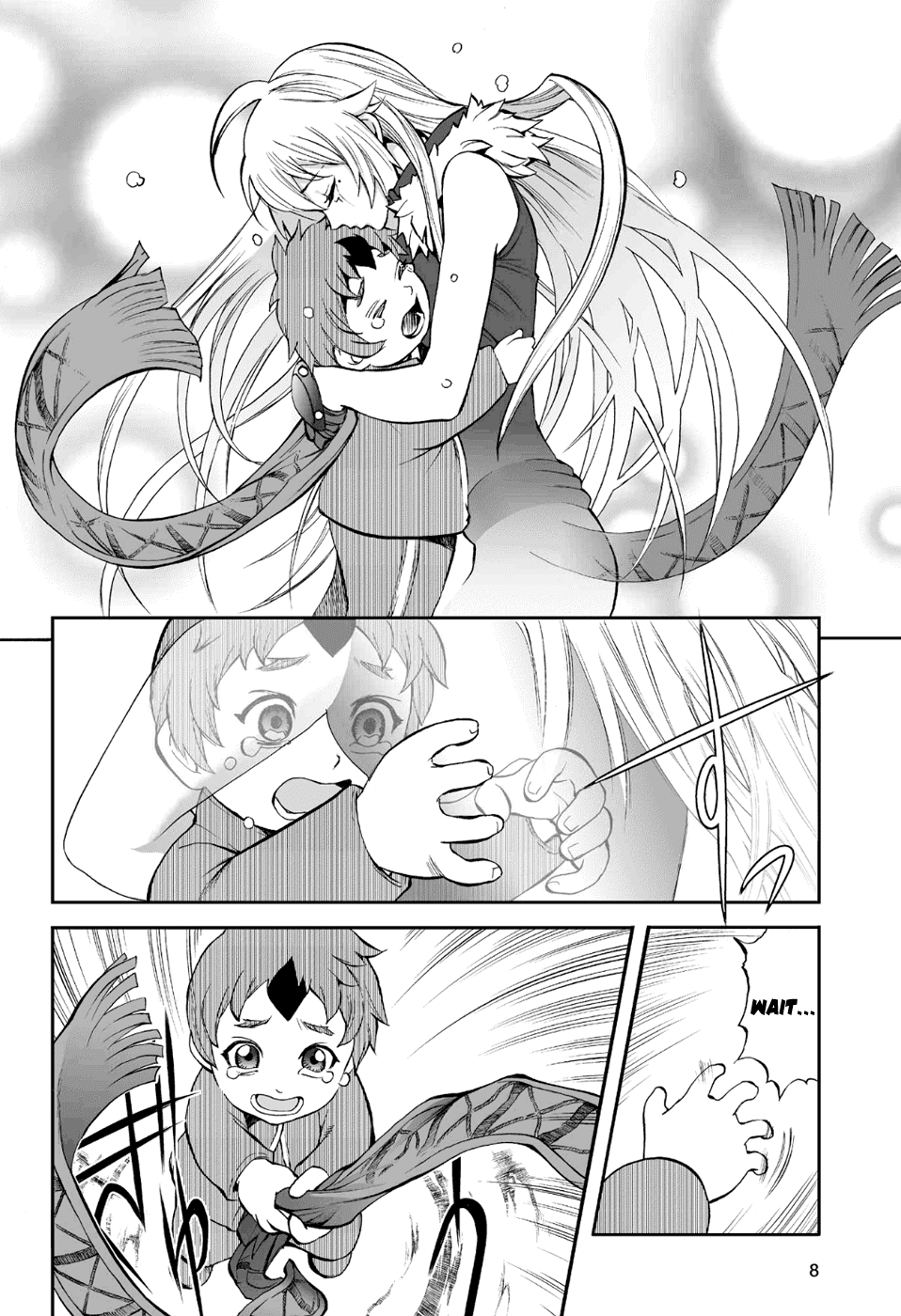 Mahou Tsukai Kurohime Chapter 76 page 9 - Chapter 76: First Love