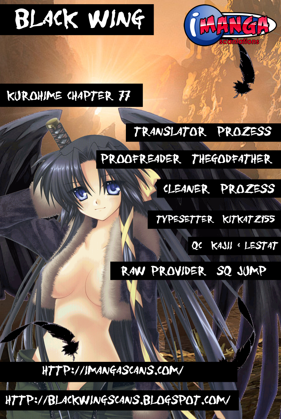 Mahou Tsukai Kurohime Chapter 77 page 1 - Chapter 77: Future of Despair