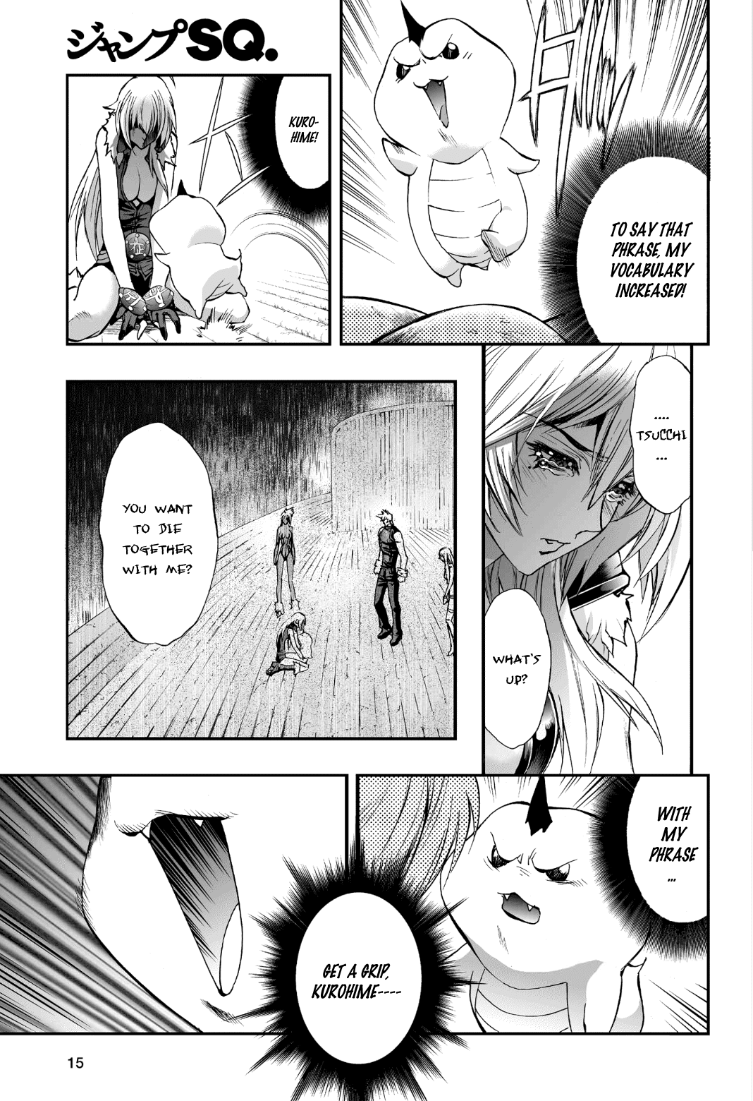 Mahou Tsukai Kurohime Chapter 78 page 16 - Chapter 78: Affection