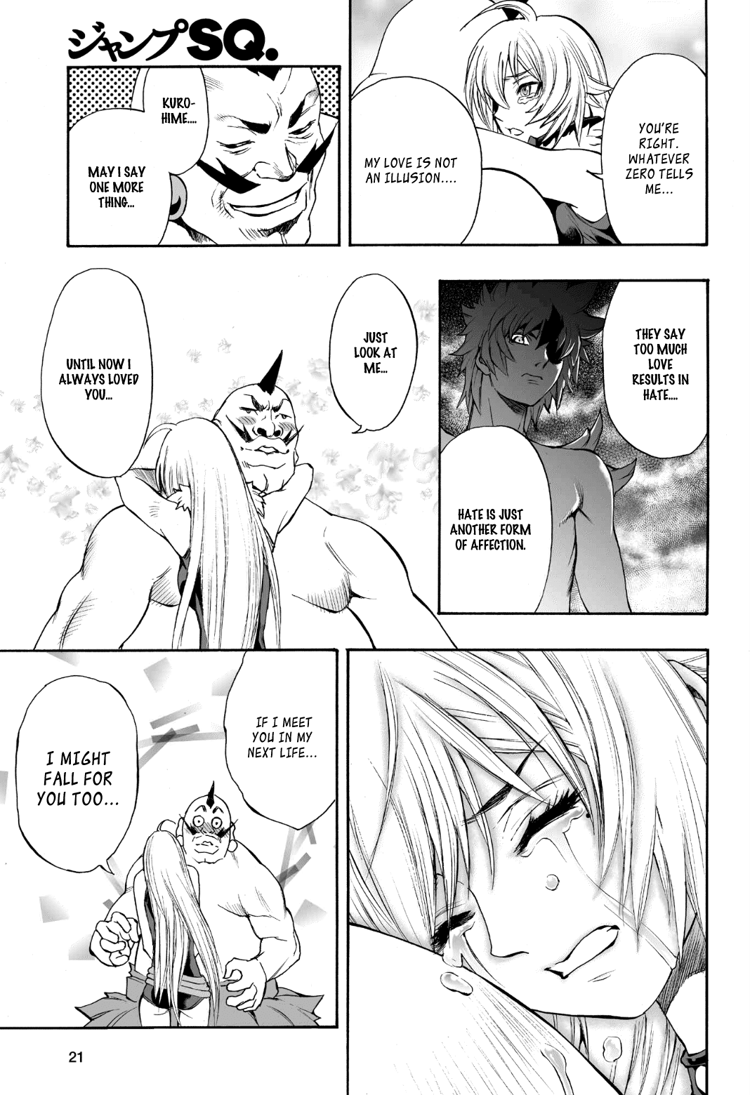 Mahou Tsukai Kurohime Chapter 78 page 22 - Chapter 78: Affection