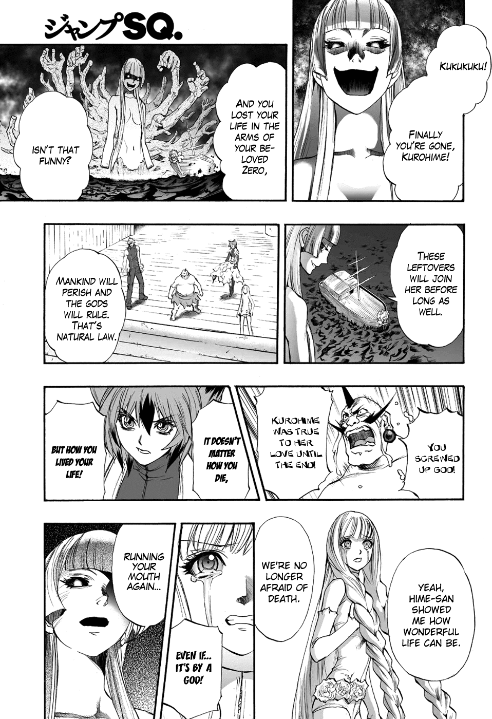 Mahou Tsukai Kurohime Chapter 79 page 12 - Chapter 79: Time of Destruction