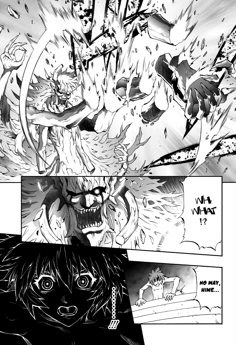 Mahou Tsukai Kurohime Chapter 79 page 22 - Chapter 79: Time of Destruction
