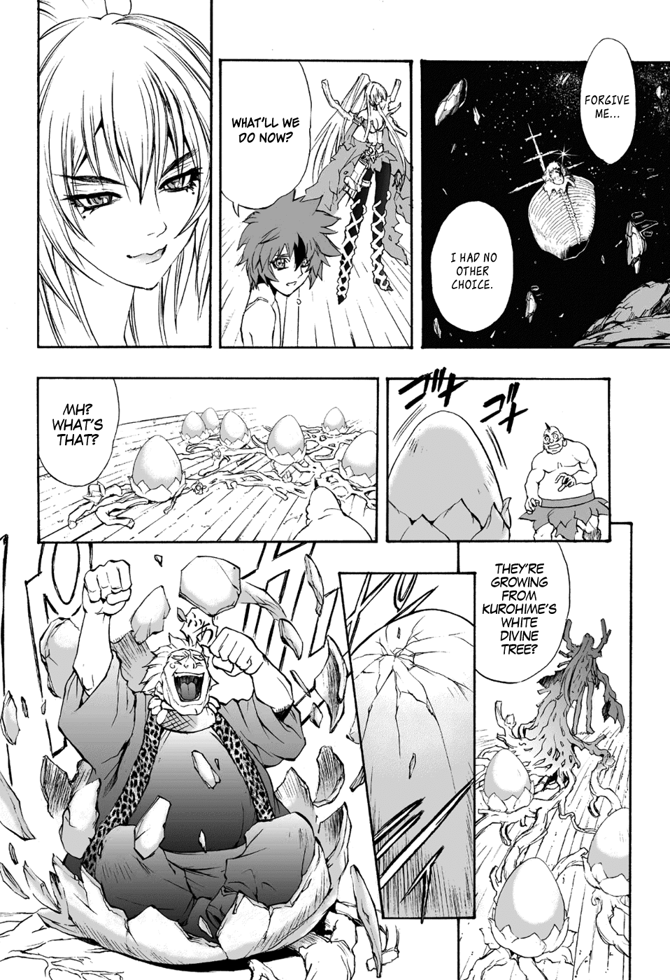 Mahou Tsukai Kurohime Chapter 80 page 15 - Chapter 80: Tree of Life [END]