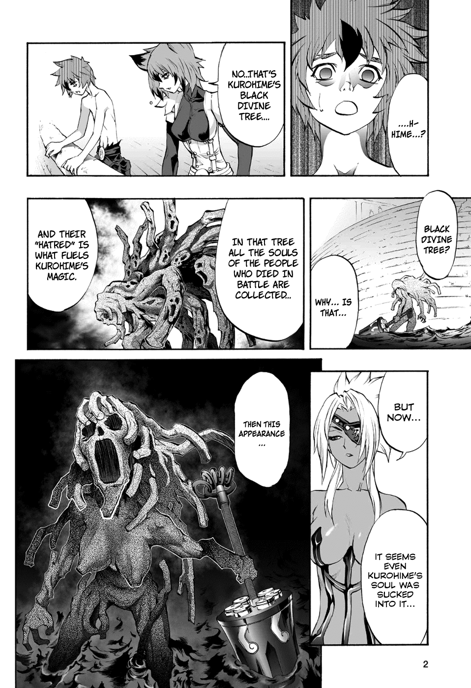 Mahou Tsukai Kurohime Chapter 80 page 3 - Chapter 80: Tree of Life [END]