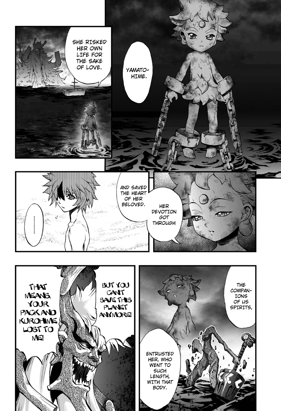 Mahou Tsukai Kurohime Chapter 80 page 5 - Chapter 80: Tree of Life [END]