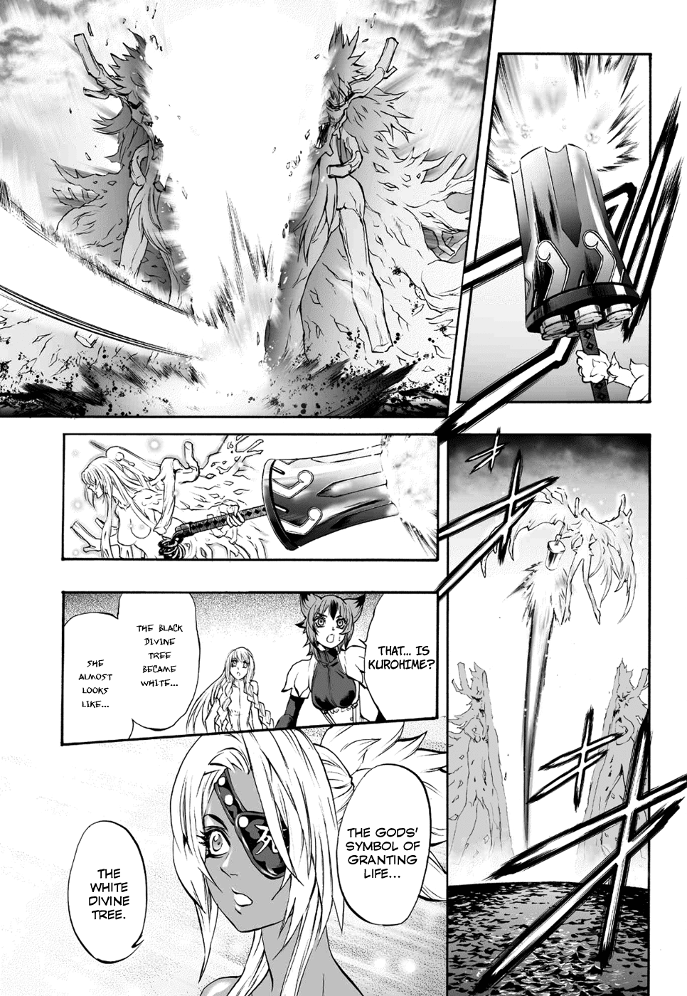 Mahou Tsukai Kurohime Chapter 80 page 8 - Chapter 80: Tree of Life [END]