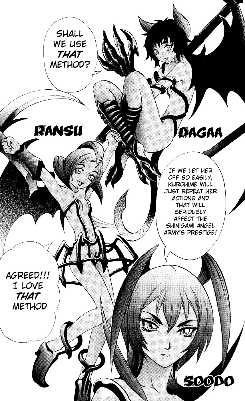 Mahou Tsukai Kurohime Chapter 9 page 17 - Chapter 9: Shingami Angel (Part 1)