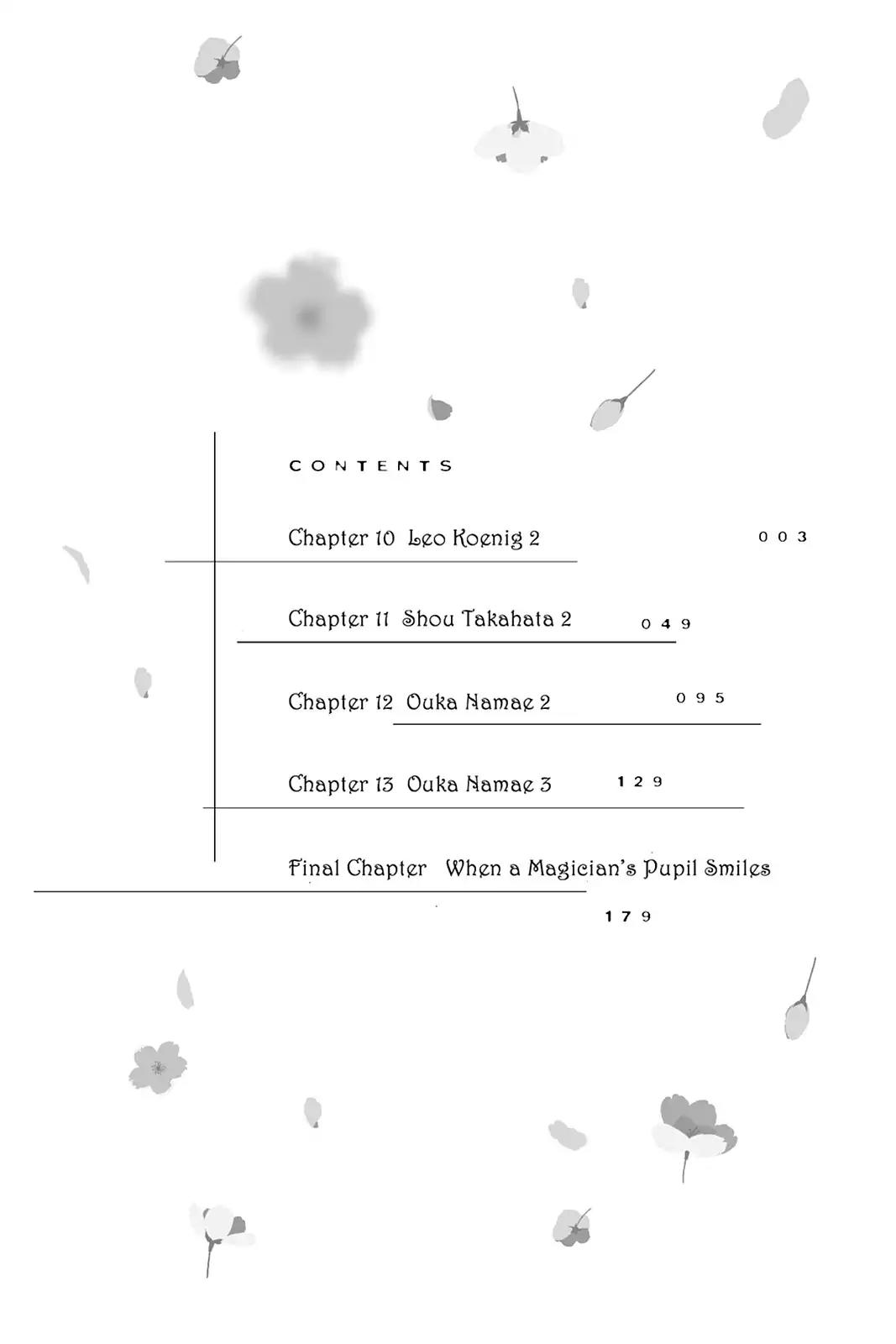 Mahou Tsukai no Deshi ga Warau Toki. Chapter 10 page 4 - Chapter 10: Leo Keonig 2