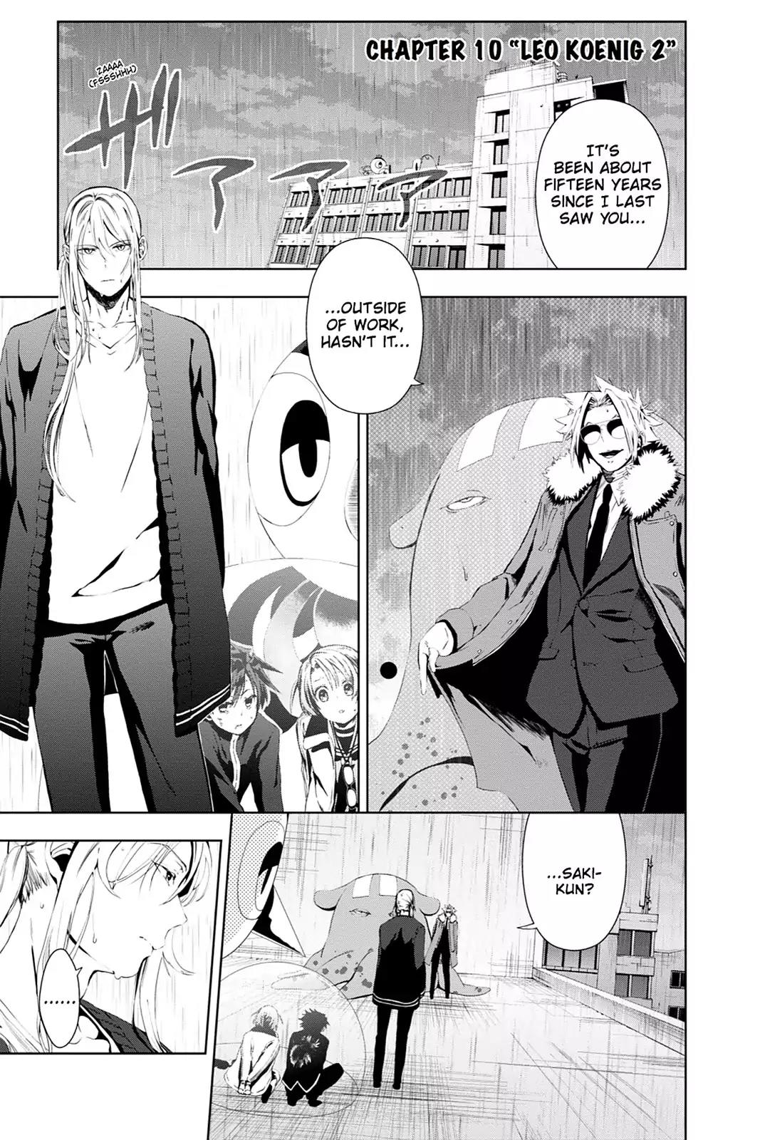 Mahou Tsukai no Deshi ga Warau Toki. Chapter 10 page 5 - Chapter 10: Leo Keonig 2