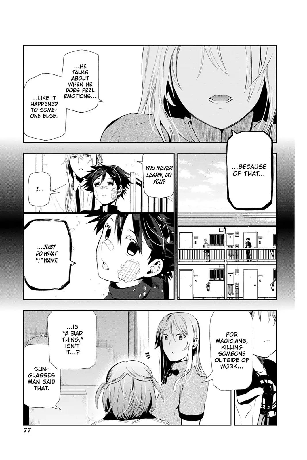 Mahou Tsukai no Deshi ga Warau Toki. Chapter 11 page 28 - Chapter 11: Shou Takahata 2