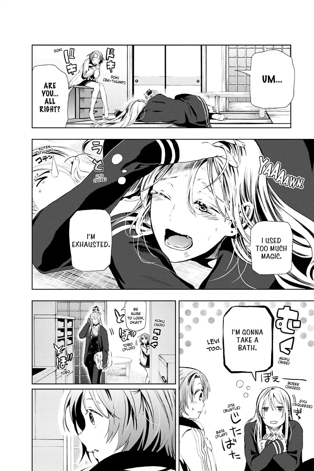 Mahou Tsukai no Deshi ga Warau Toki. Chapter 11 page 8 - Chapter 11: Shou Takahata 2