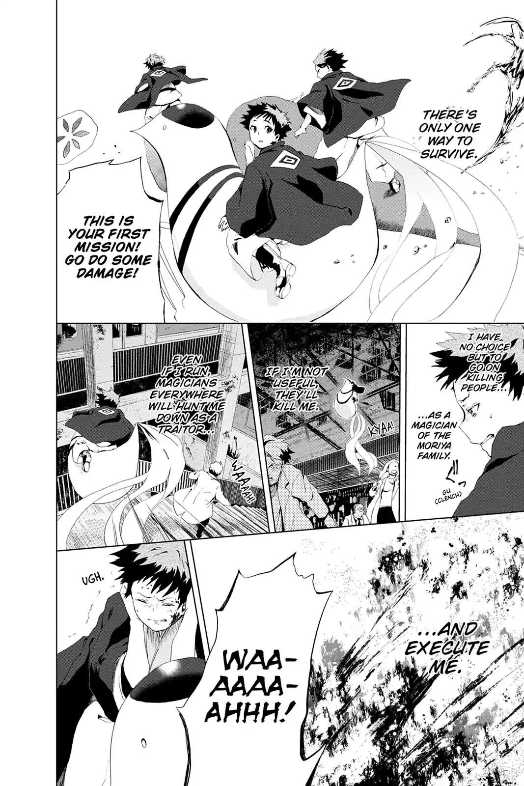Mahou Tsukai no Deshi ga Warau Toki. Chapter 2 page 12 - Chapter 2: Ritsu Moriya 1