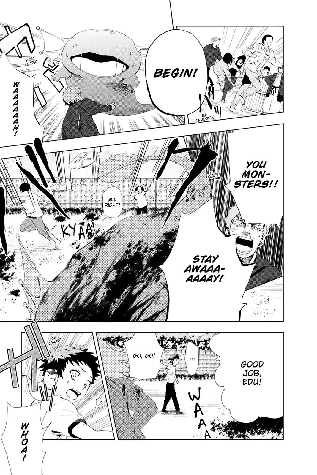 Mahou Tsukai no Deshi ga Warau Toki. Chapter 2 page 5 - Chapter 2: Ritsu Moriya 1