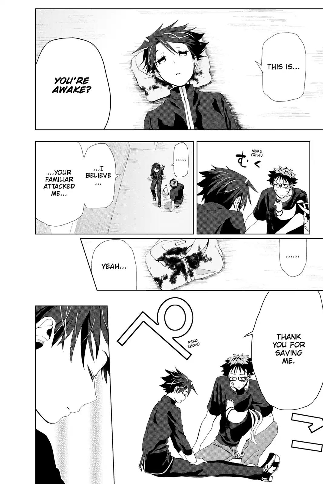 Mahou Tsukai no Deshi ga Warau Toki. Chapter 3 page 14 - Chapter 3: Ritsu Moriya 2