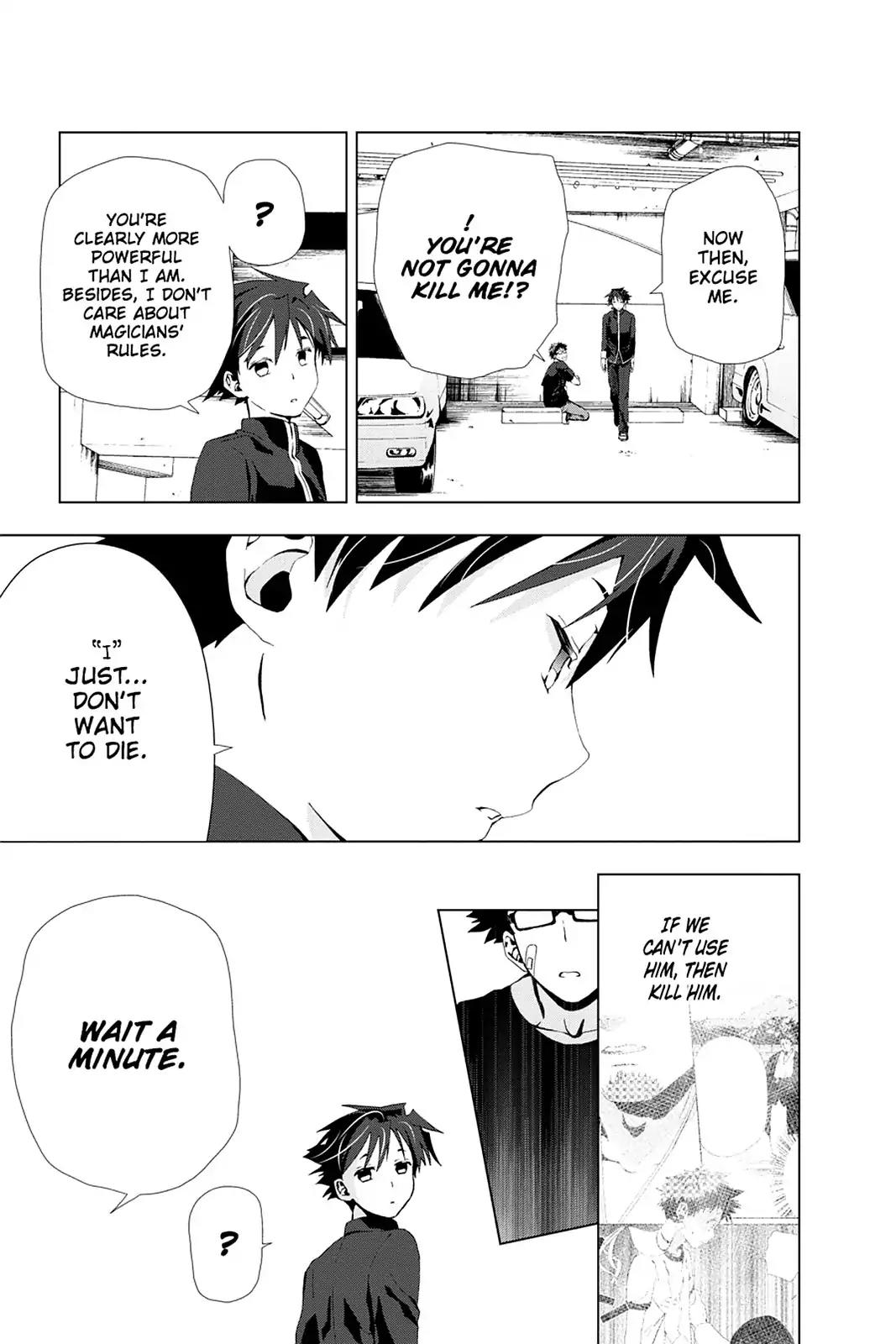 Mahou Tsukai no Deshi ga Warau Toki. Chapter 3 page 19 - Chapter 3: Ritsu Moriya 2