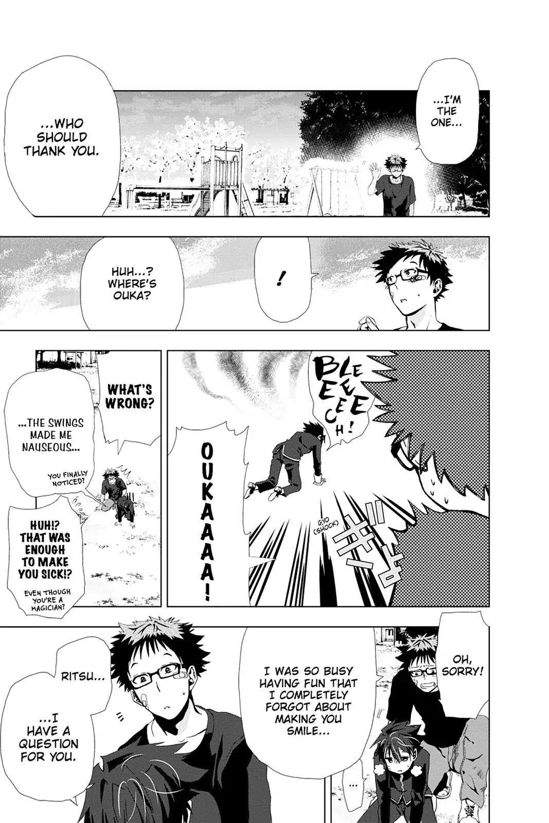Mahou Tsukai no Deshi ga Warau Toki. Chapter 3 page 33 - Chapter 3: Ritsu Moriya 2