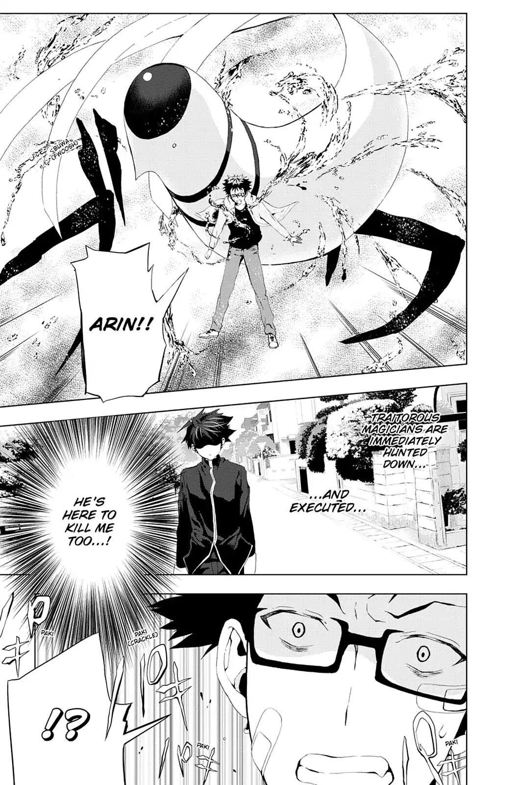 Mahou Tsukai no Deshi ga Warau Toki. Chapter 3 page 5 - Chapter 3: Ritsu Moriya 2