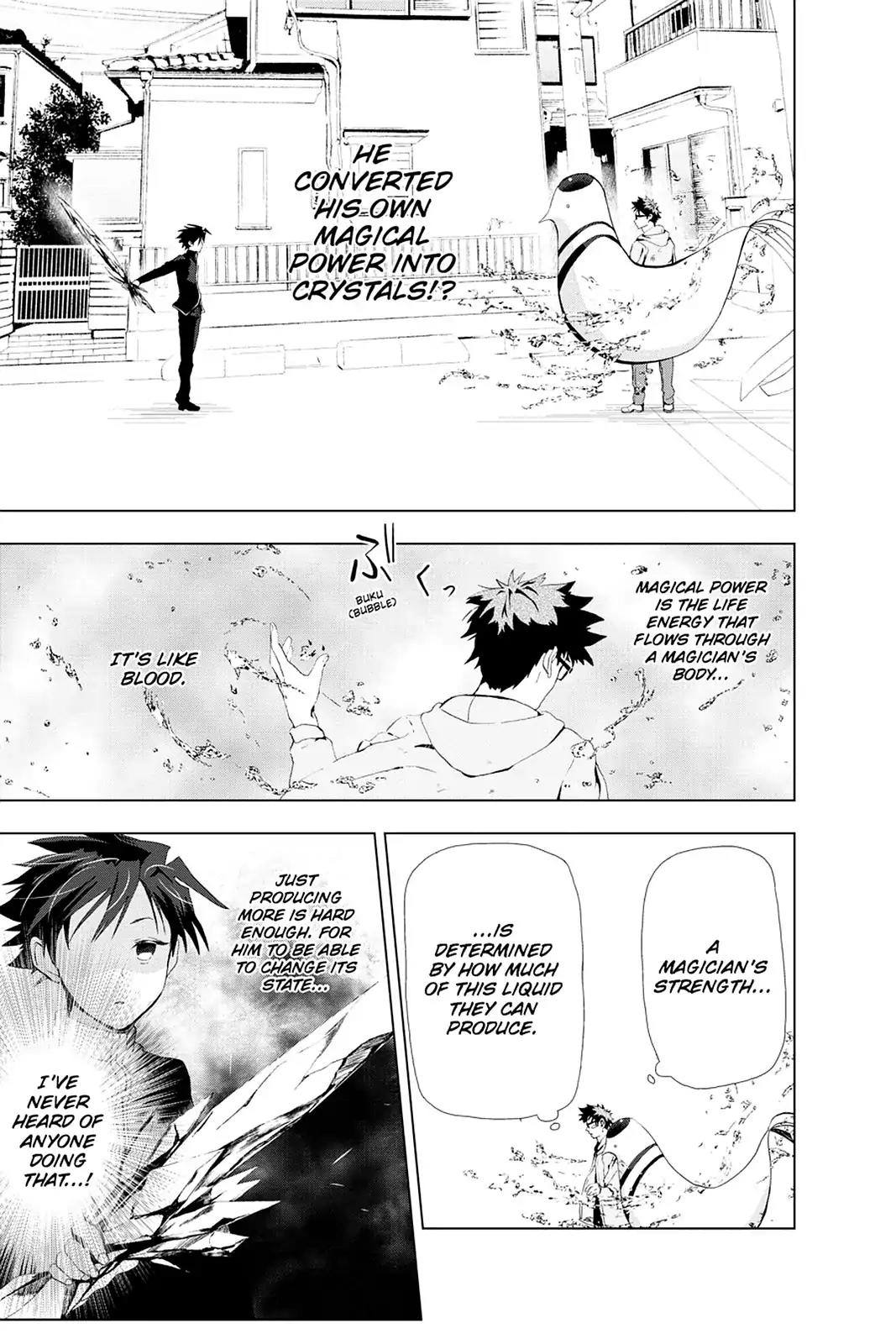 Mahou Tsukai no Deshi ga Warau Toki. Chapter 3 page 7 - Chapter 3: Ritsu Moriya 2