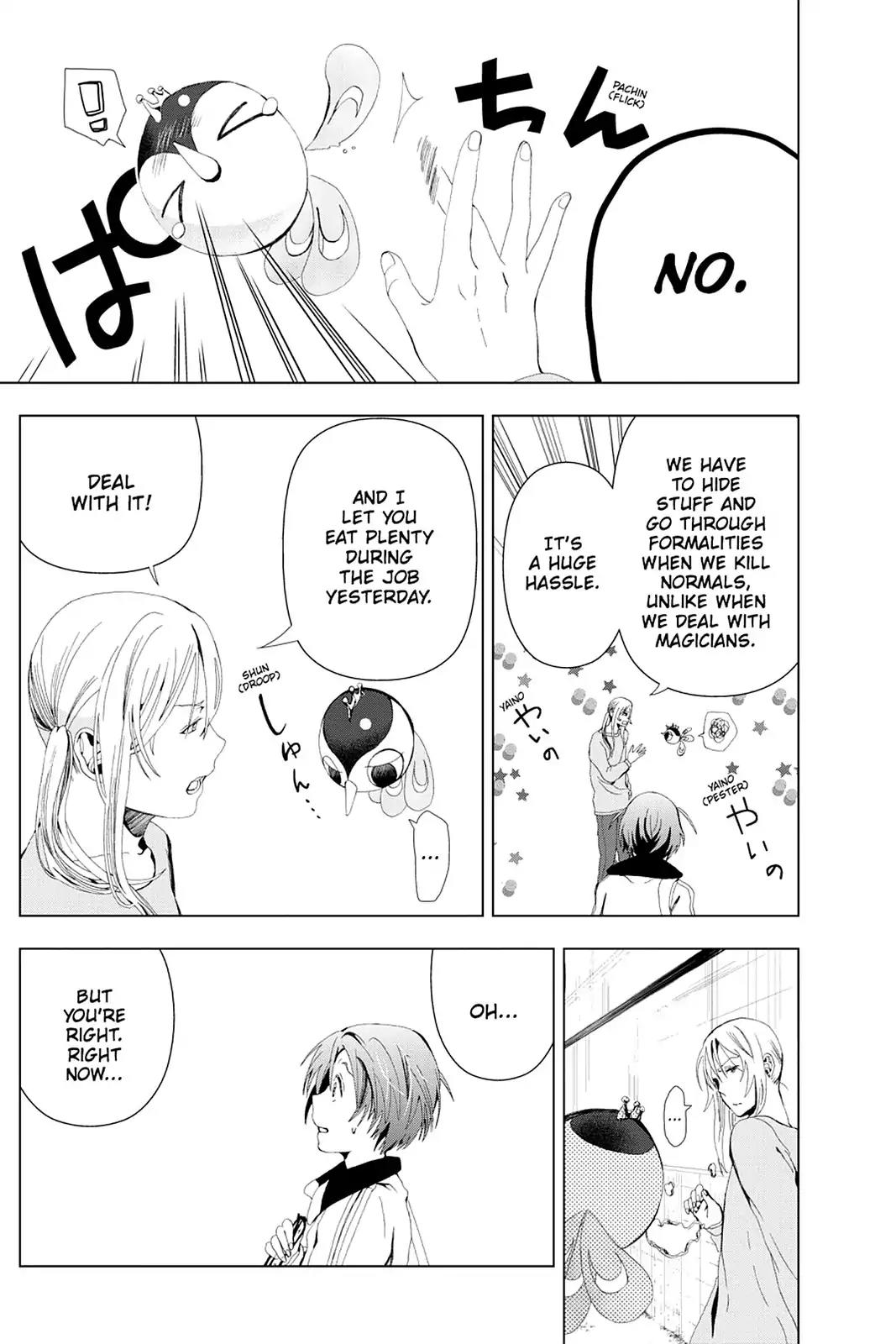 Mahou Tsukai no Deshi ga Warau Toki. Chapter 4 page 35 - Chapter 4: You were mistaken