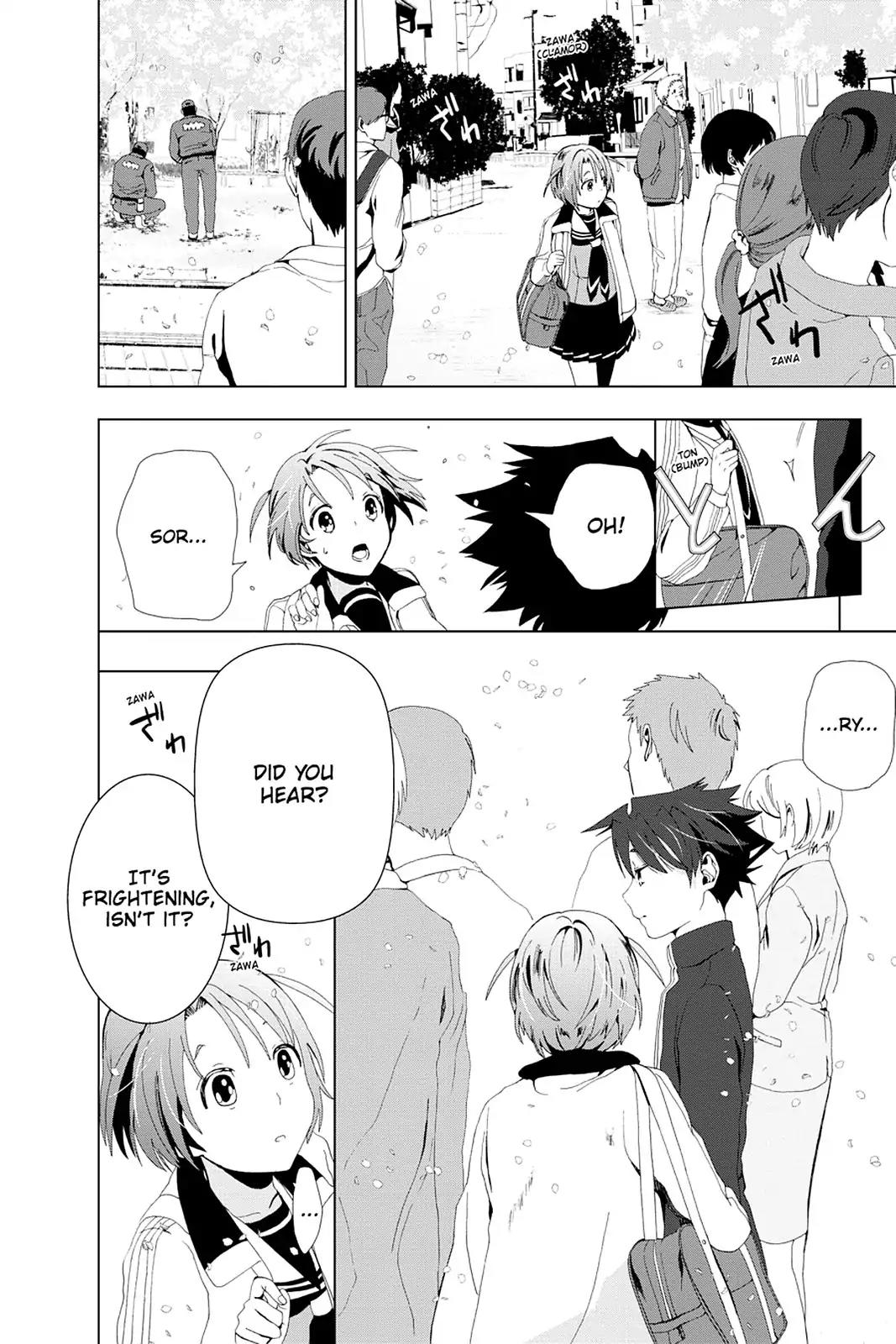 Mahou Tsukai no Deshi ga Warau Toki. Chapter 4 page 6 - Chapter 4: You were mistaken