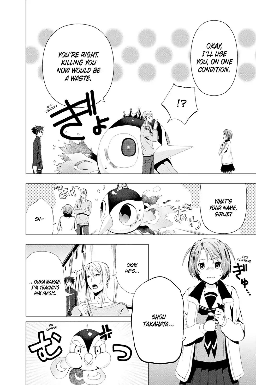 Mahou Tsukai no Deshi ga Warau Toki. Chapter 5 page 20 - Chapter 5: Shou Takahata 1