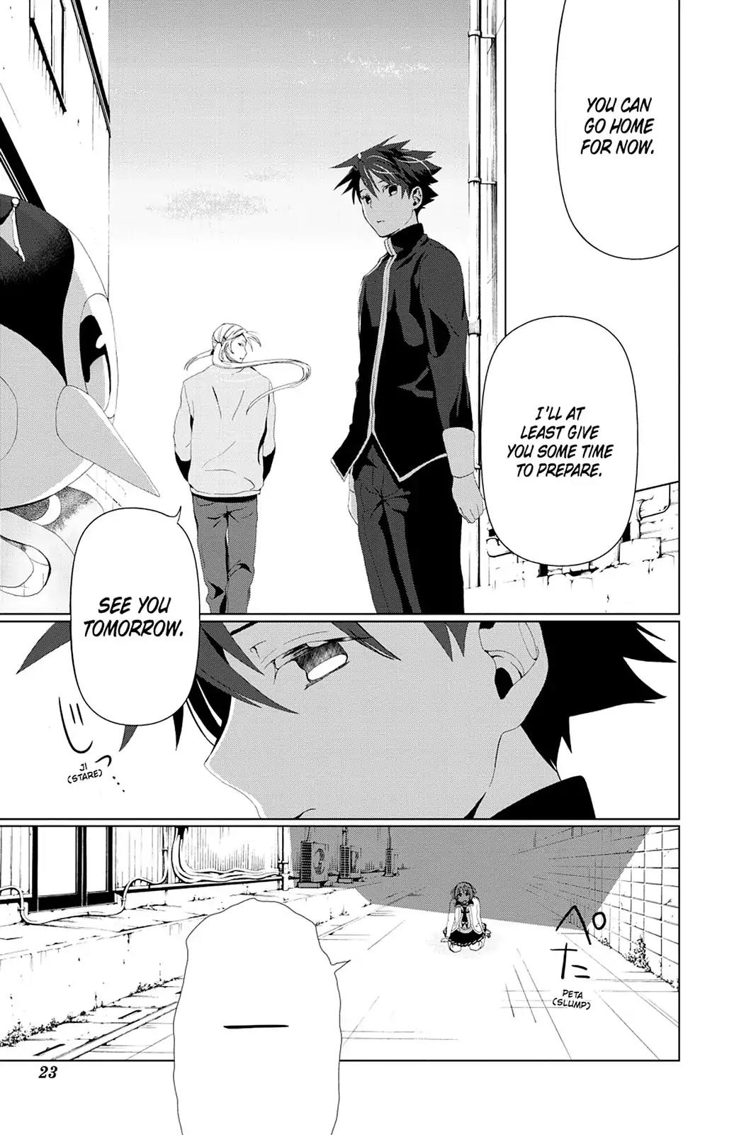 Mahou Tsukai no Deshi ga Warau Toki. Chapter 5 page 25 - Chapter 5: Shou Takahata 1