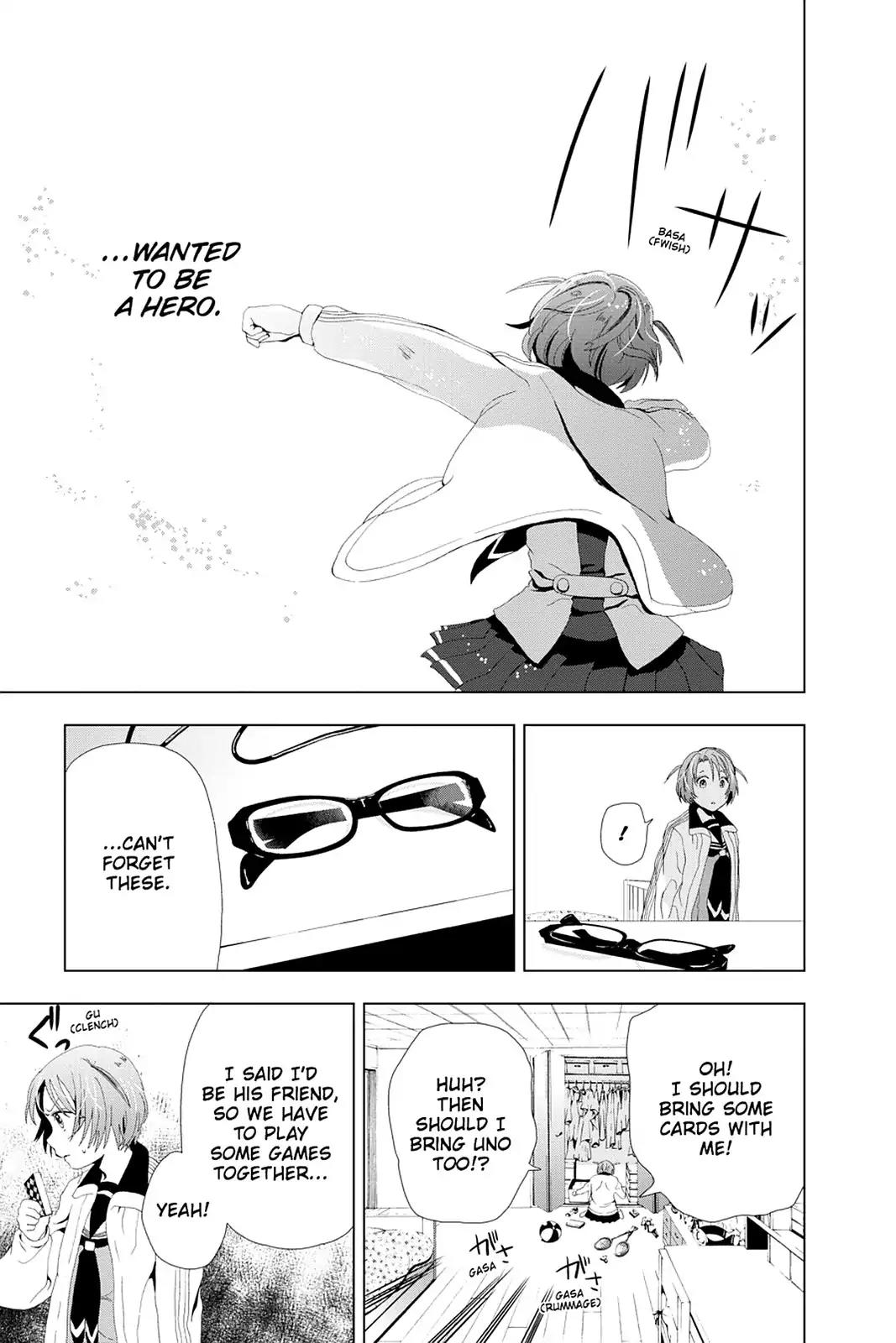 Mahou Tsukai no Deshi ga Warau Toki. Chapter 5 page 39 - Chapter 5: Shou Takahata 1