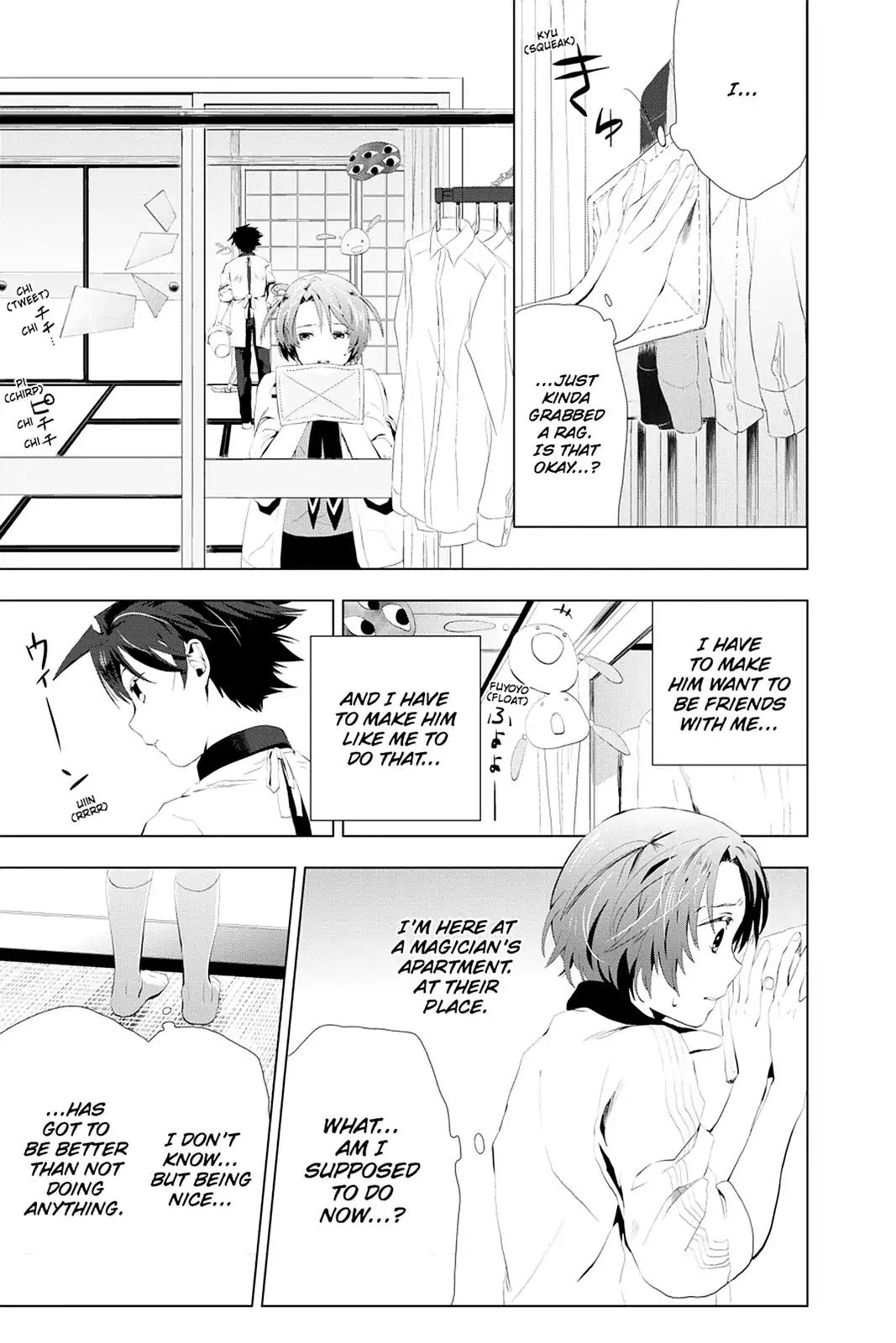 Mahou Tsukai no Deshi ga Warau Toki. Chapter 6 page 11 - Chapter 6: I Hate You