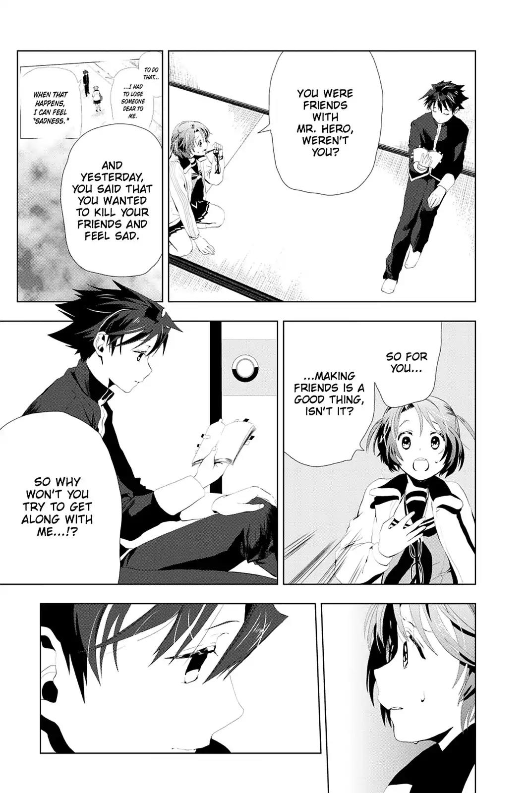 Mahou Tsukai no Deshi ga Warau Toki. Chapter 6 page 17 - Chapter 6: I Hate You