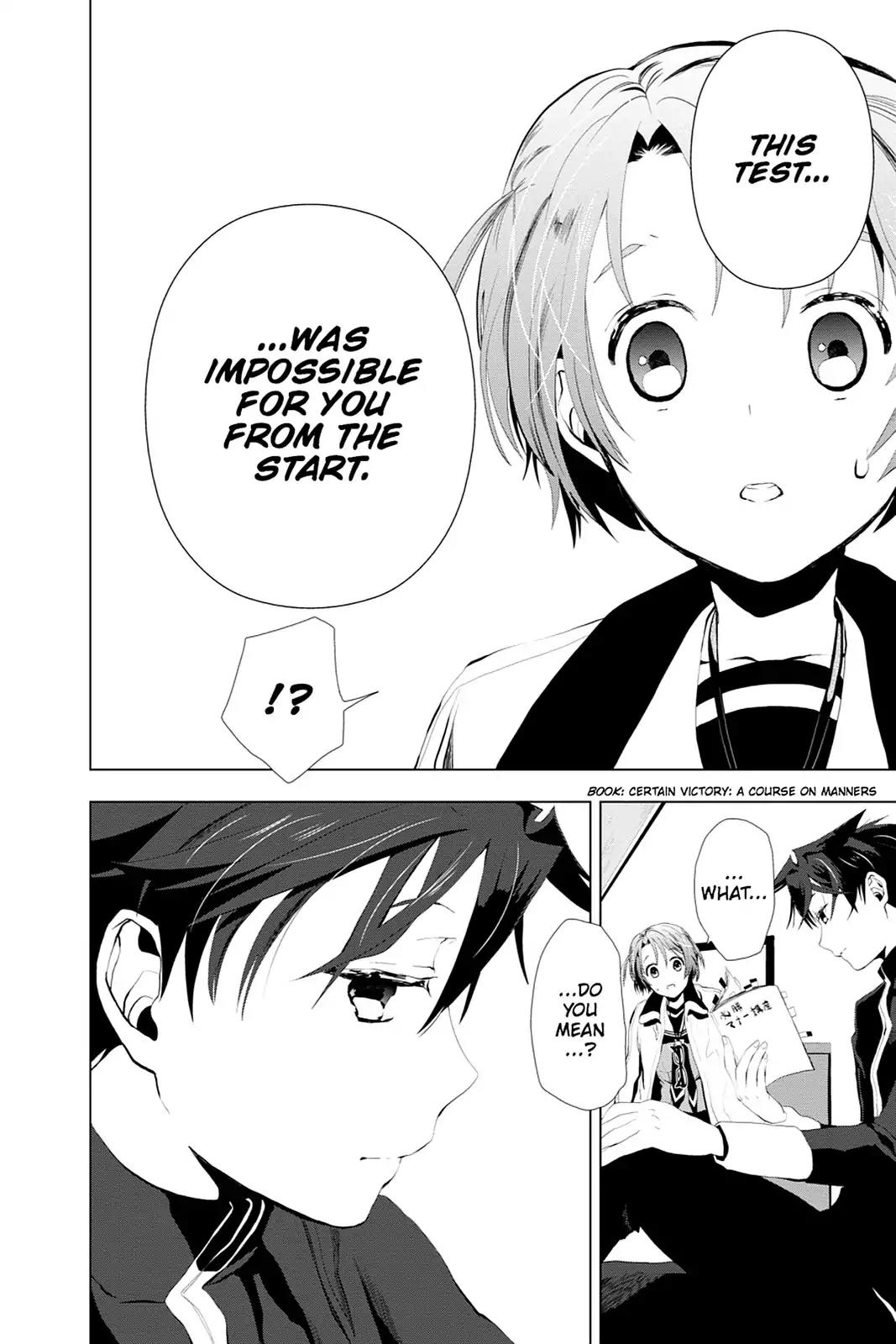 Mahou Tsukai no Deshi ga Warau Toki. Chapter 6 page 18 - Chapter 6: I Hate You