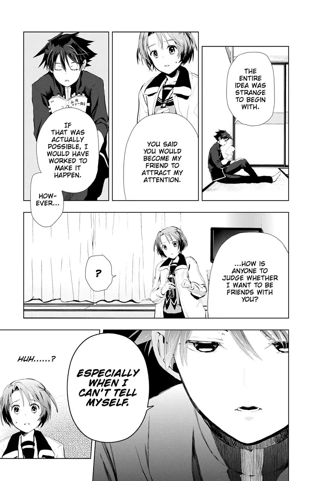 Mahou Tsukai no Deshi ga Warau Toki. Chapter 6 page 19 - Chapter 6: I Hate You