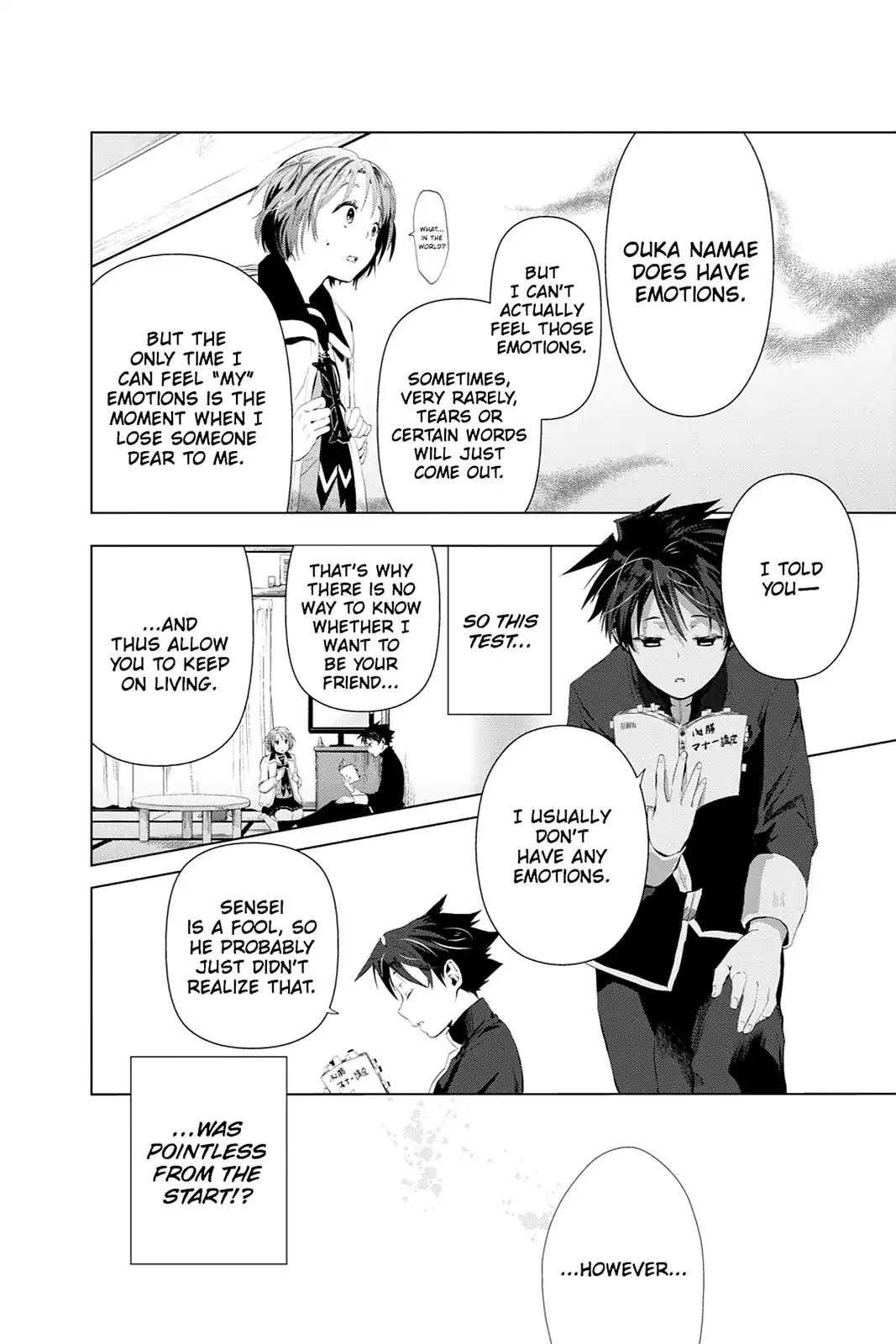 Mahou Tsukai no Deshi ga Warau Toki. Chapter 6 page 20 - Chapter 6: I Hate You