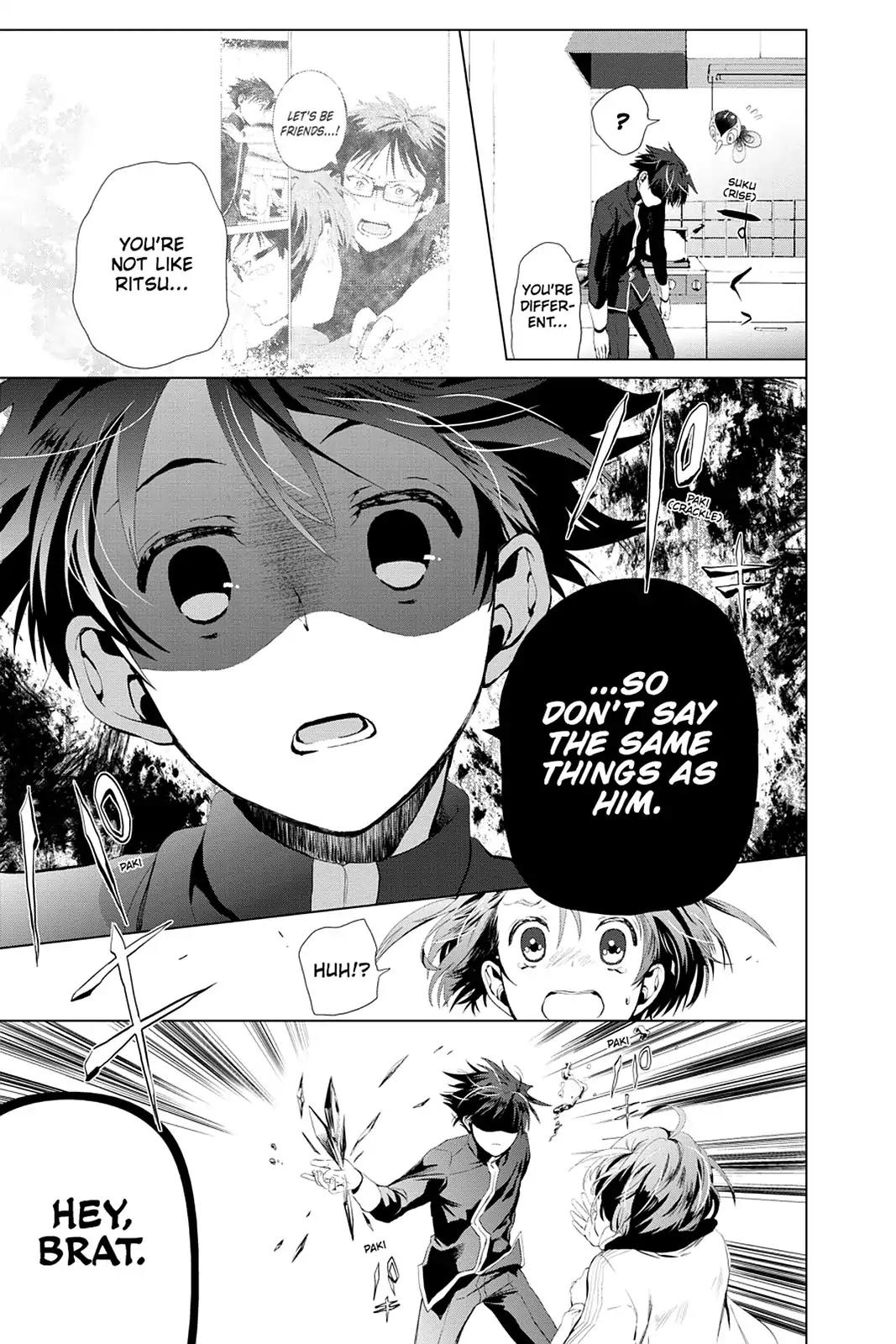 Mahou Tsukai no Deshi ga Warau Toki. Chapter 6 page 35 - Chapter 6: I Hate You