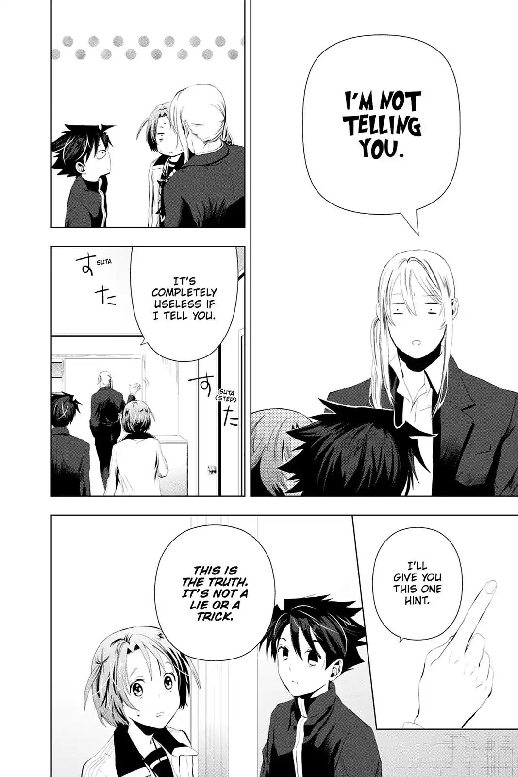 Mahou Tsukai no Deshi ga Warau Toki. Chapter 6 page 43 - Chapter 6: I Hate You