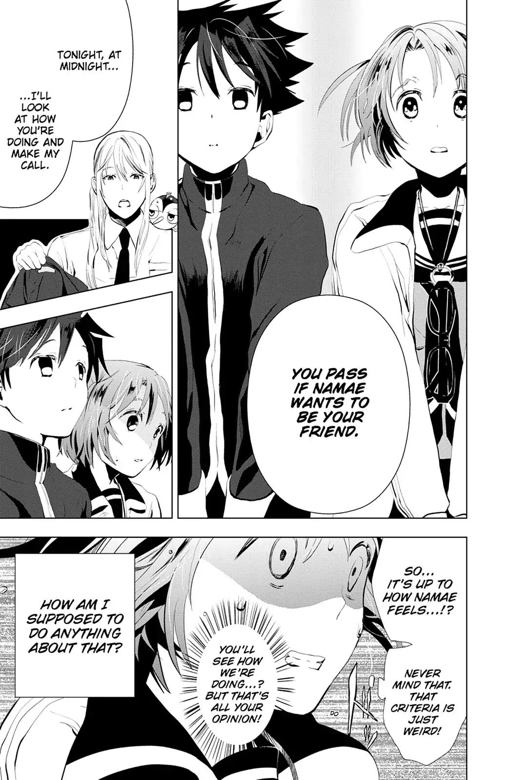 Mahou Tsukai no Deshi ga Warau Toki. Chapter 6 page 5 - Chapter 6: I Hate You