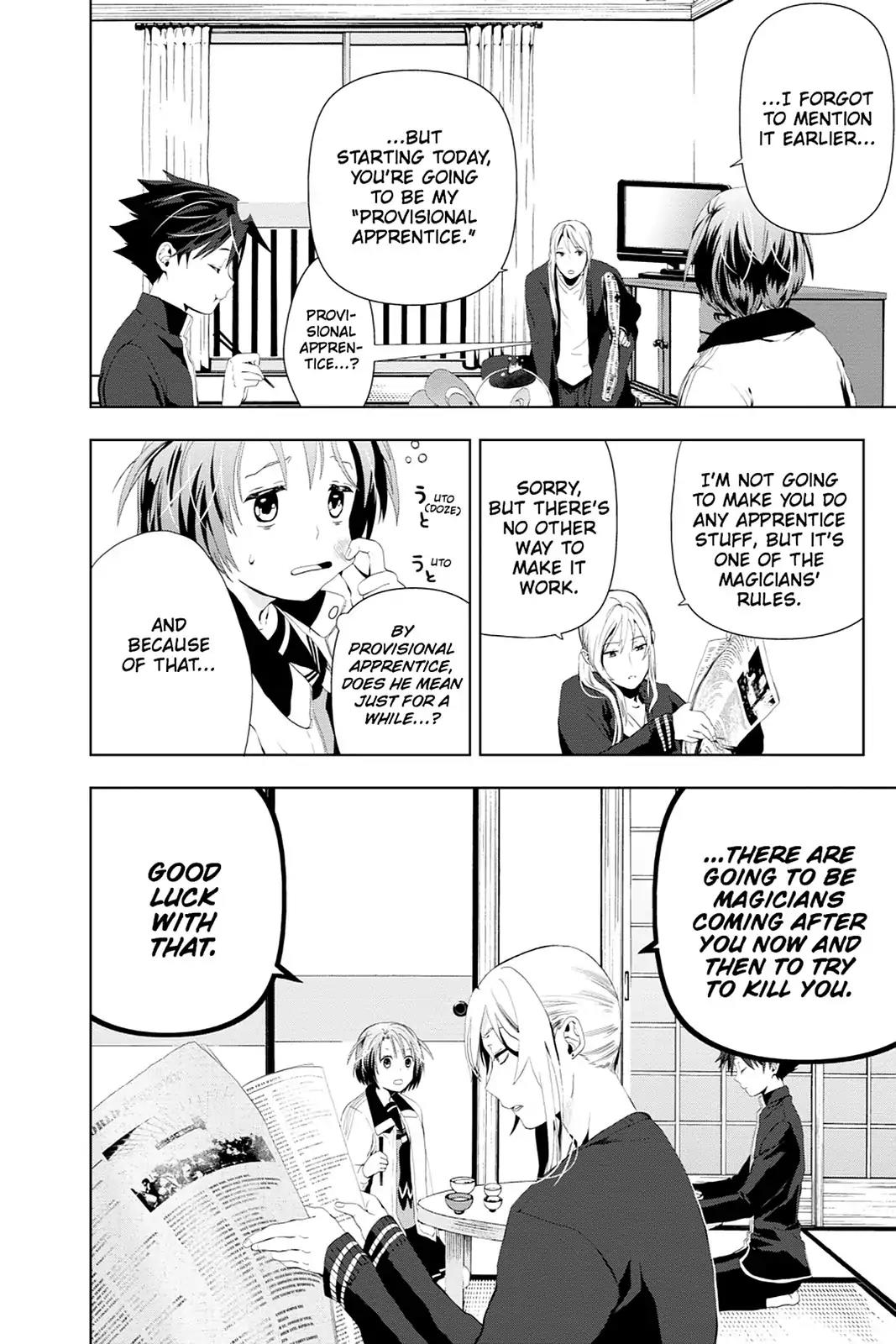 Mahou Tsukai no Deshi ga Warau Toki. Chapter 7 page 6 - Chapter 7: Special?
