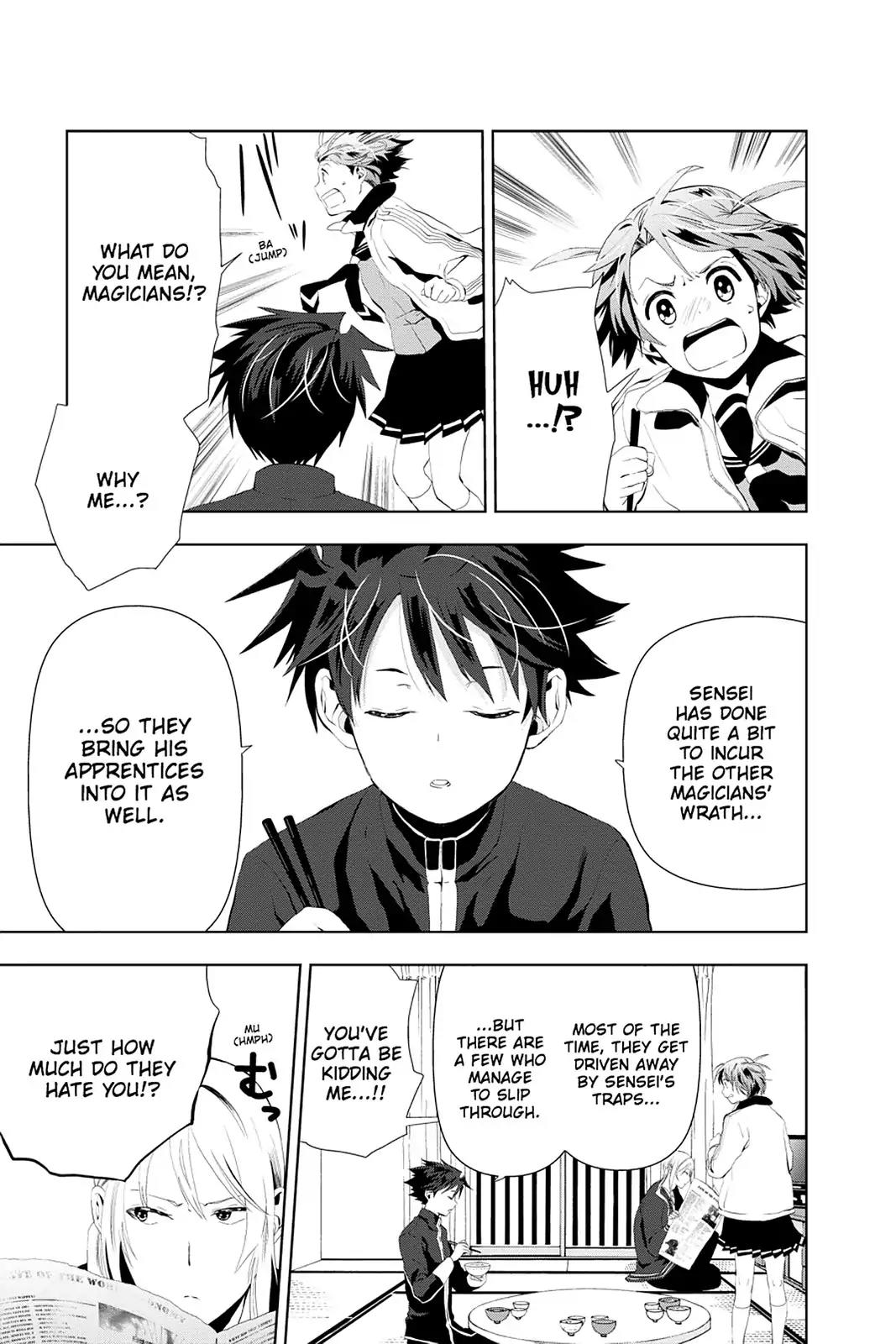 Mahou Tsukai no Deshi ga Warau Toki. Chapter 7 page 7 - Chapter 7: Special?