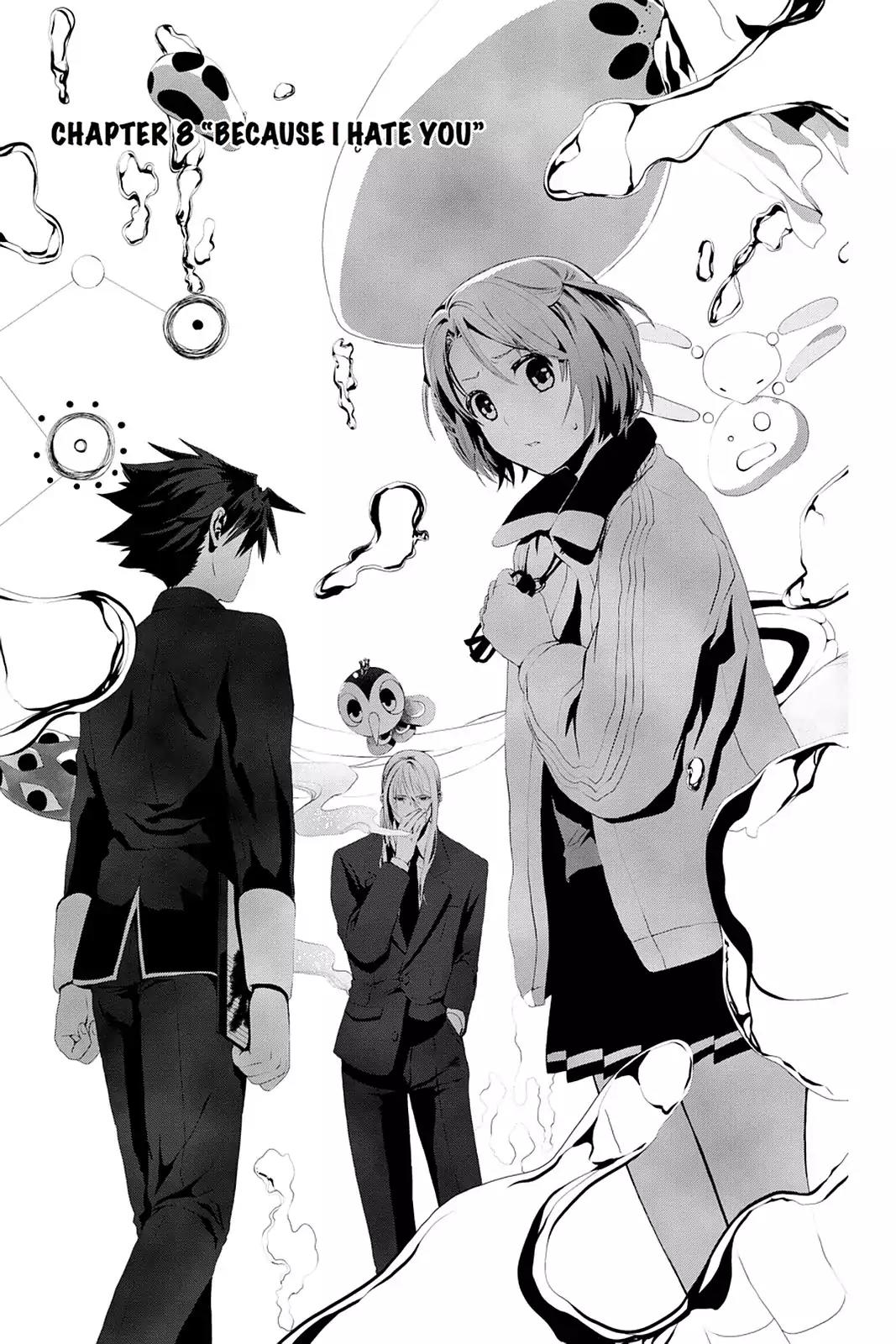 Mahou Tsukai no Deshi ga Warau Toki. Chapter 8 page 3 - Chapter 8: Because I Hate You