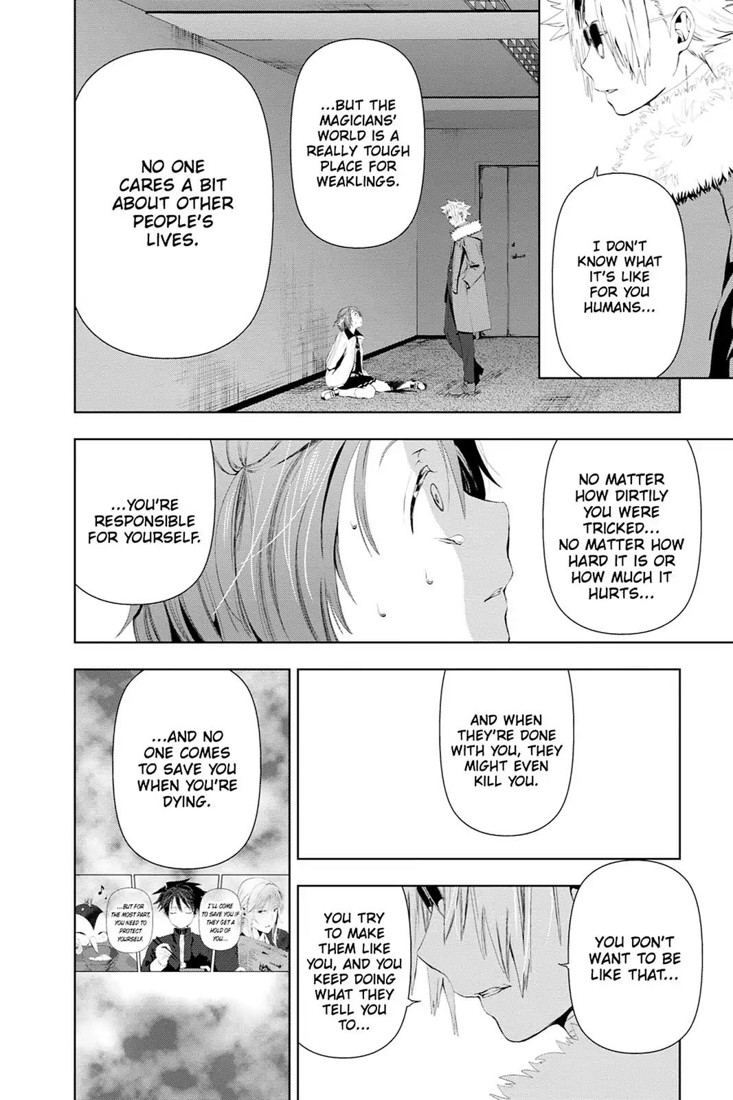 Mahou Tsukai no Deshi ga Warau Toki. Chapter 8 page 34 - Chapter 8: Because I Hate You