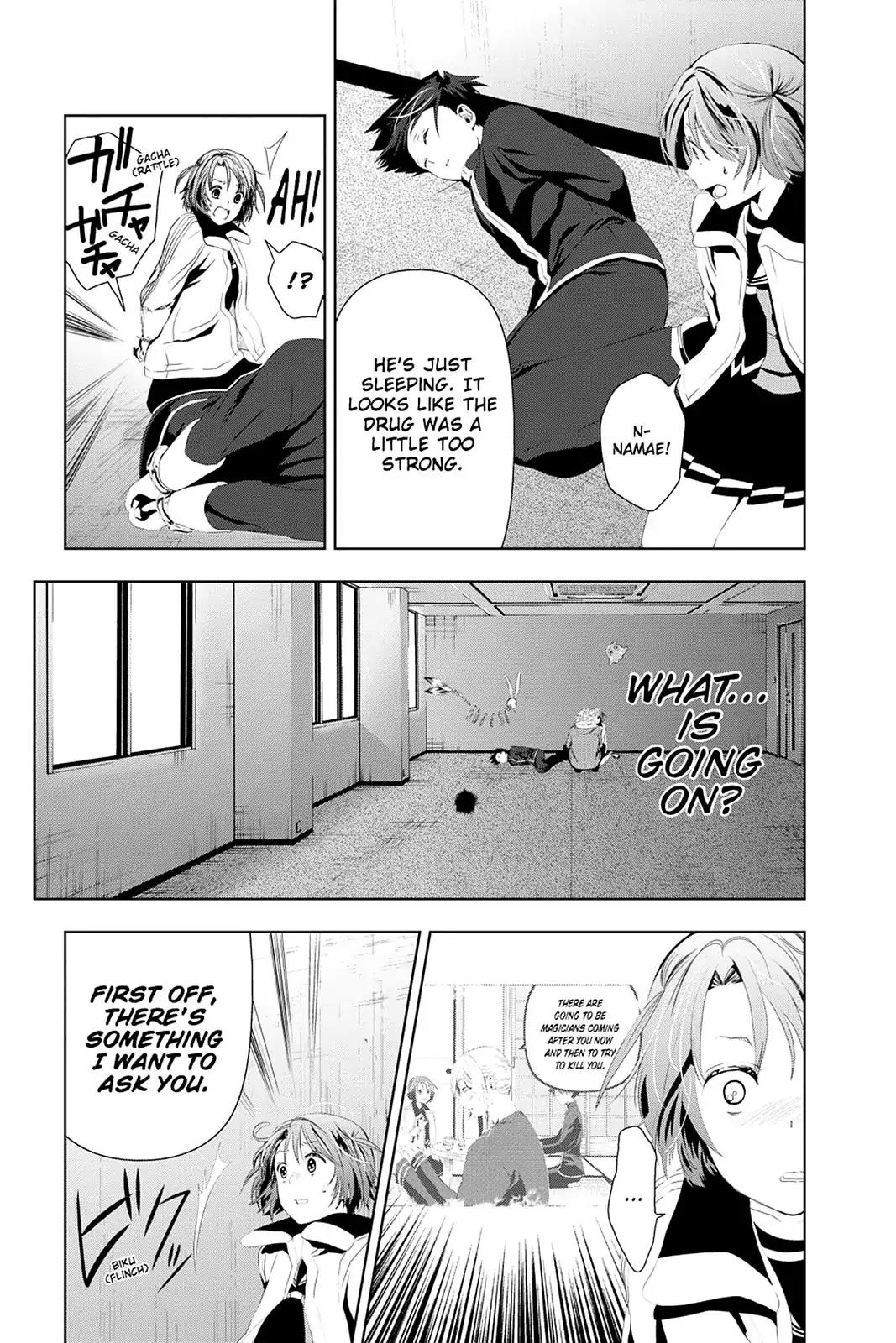 Mahou Tsukai no Deshi ga Warau Toki. Chapter 8 page 5 - Chapter 8: Because I Hate You